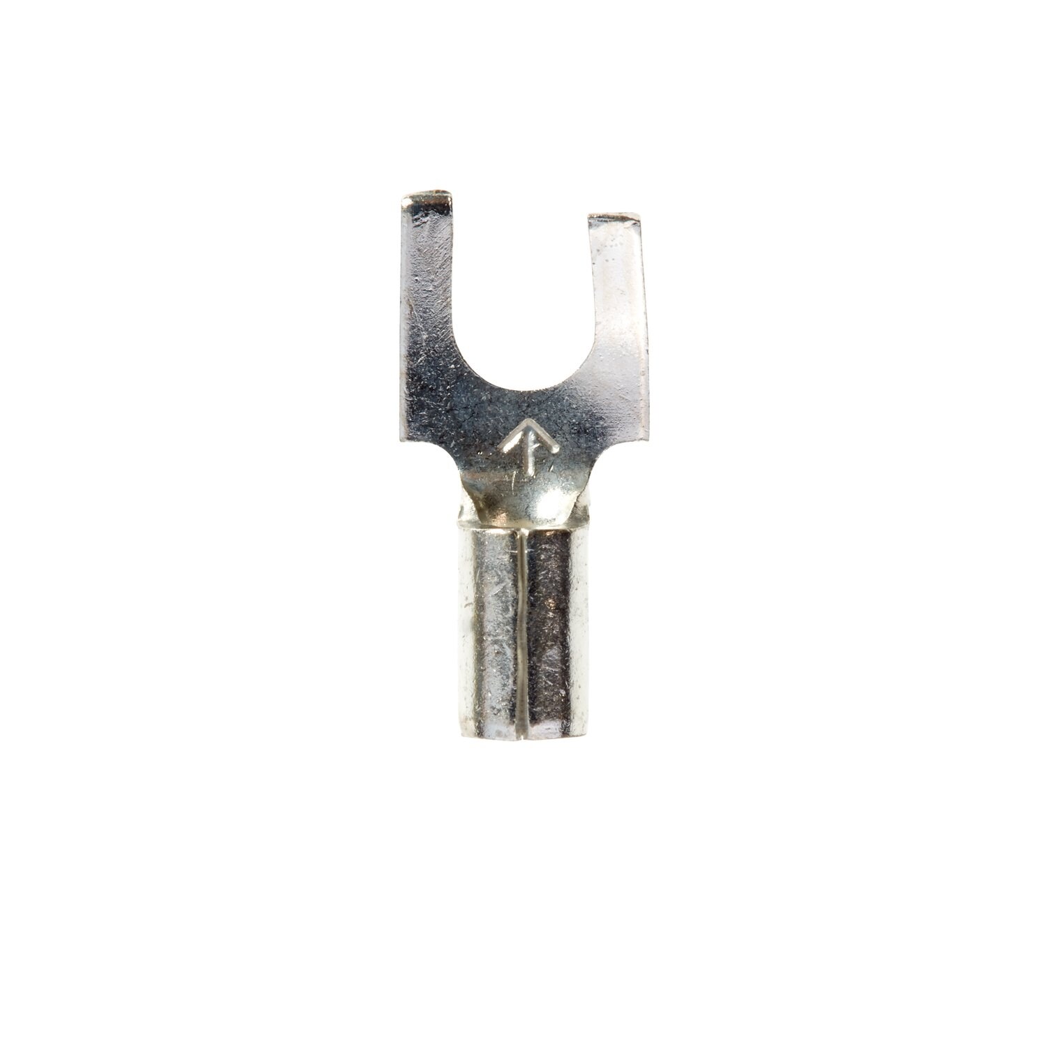 7100164023 - 3M Scotchlok Block Fork, Non-Insulated Butted Seam MU14-8FBK, Stud
Size 8, suitable for use in a terminal block, 1000/Case