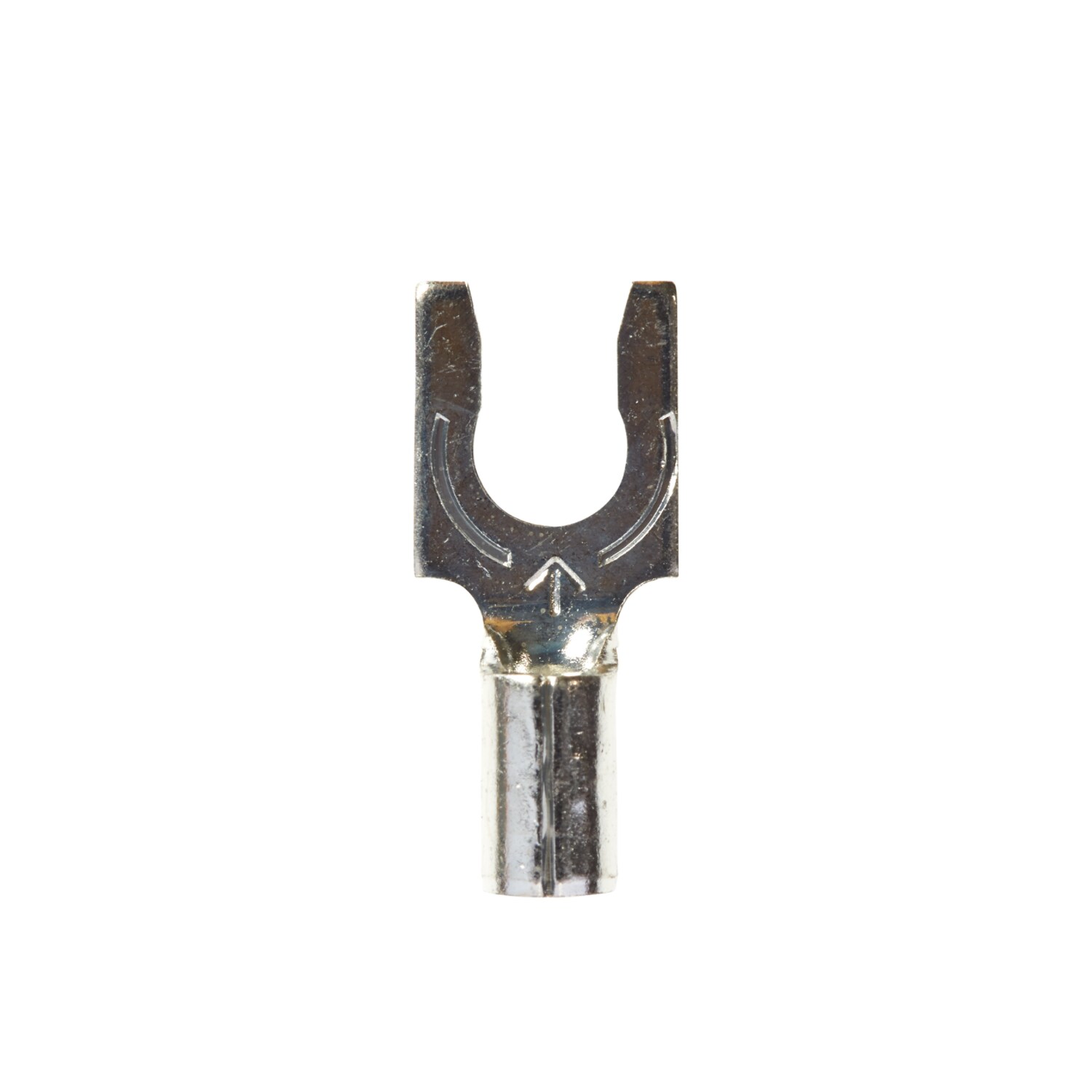 7100163744 - 3M H/D Non-Insulated Butted Seam Ring Tongue Terminal 123-8, Max. Temp. 347 °F (175 °C) for bare terminals