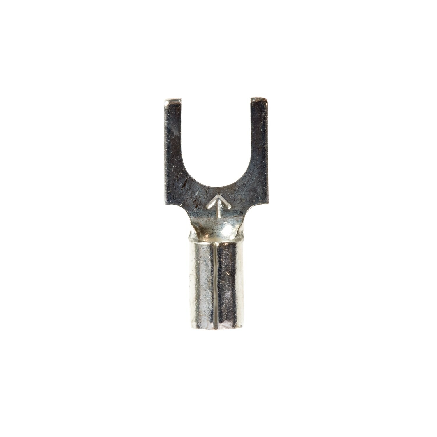 7100164024 - 3M Scotchlok Block Fork, Non-Insulated Butted Seam MU14-10FBK, Stud
Size 10, suitable for use in a terminal block, 1000/Case