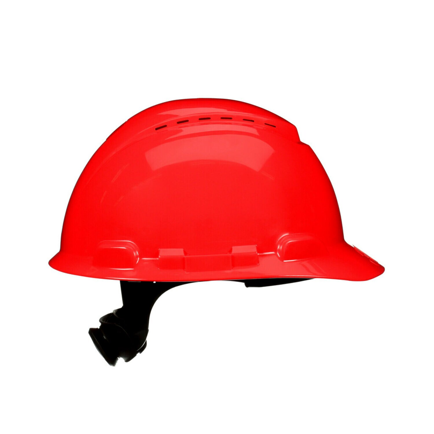 7100240007 - 3M SecureFit Hard Hat H-705SFV-UV, Red, Vented, 4-Point Pressure Diffusion Ratchet Suspension, with Uvicator, 20 ea/Case