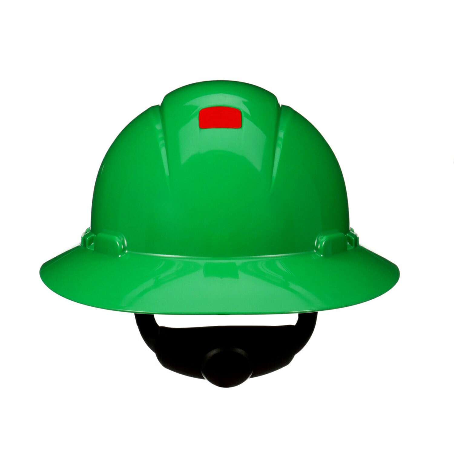 7100240032 - 3M SecureFit Full Brim Hard Hat H-804SFR-UV, Green 4-Point Pressure Diffusion Ratchet Suspension, with Uvicator, 20 ea/Case
