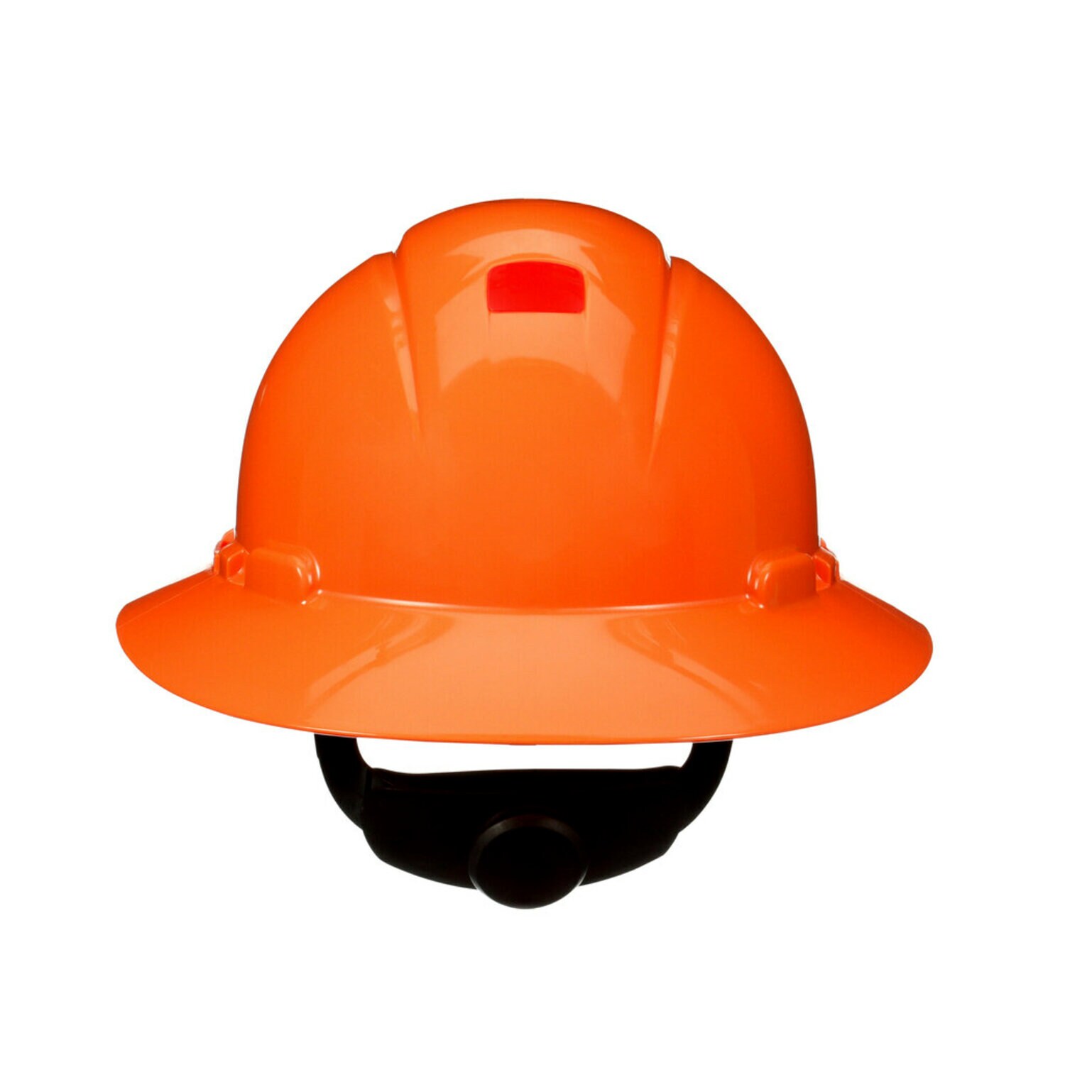 7100239992 - 3M SecureFit Full Brim Hard Hat H-806SFR-UV, Orange 4-Point pressure Diffusion Ratchet Suspension, with Uvicator, 20 ea/Case