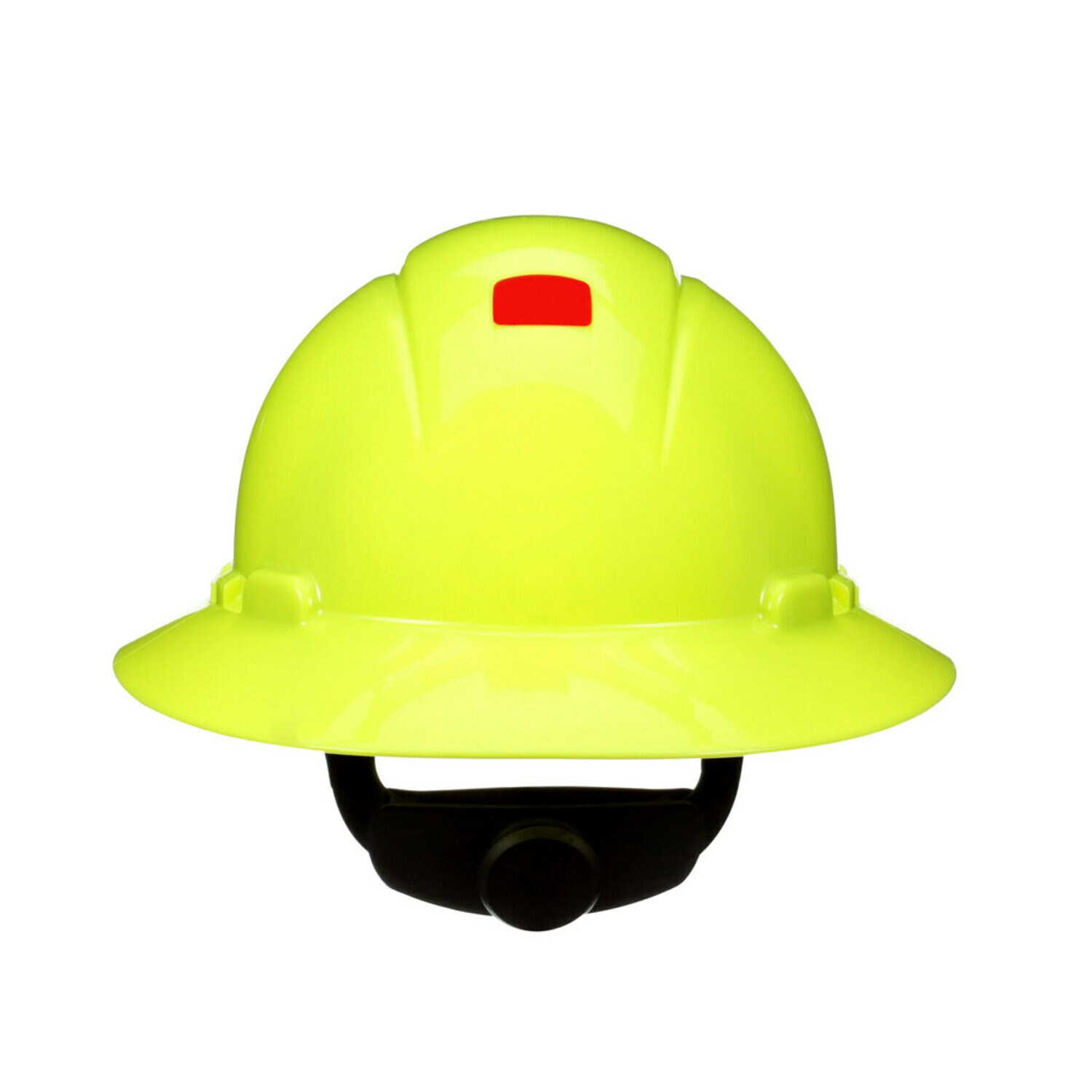 7100240034 - 3M SecureFit Full Brim Hard Hat H-809SFR-UV, HiVis Yellow, 4-Point Pressure Diffusion Ratchet Suspension with UVicator, 20ea/CS