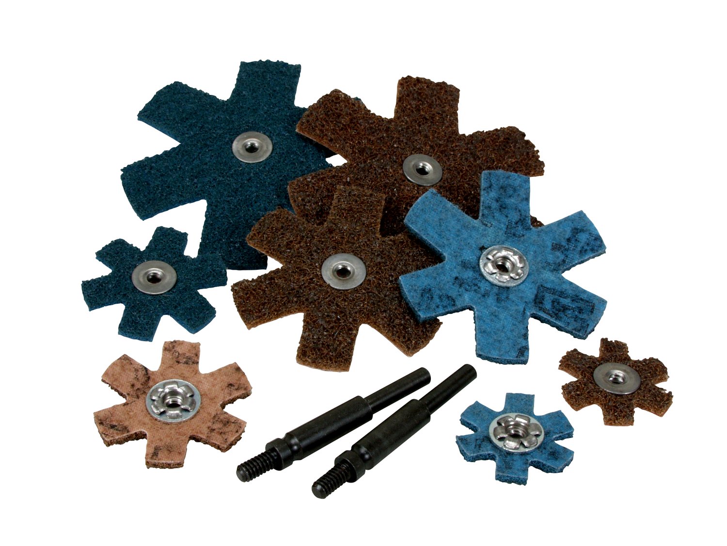 7000120970 - Scotch-Brite Star, 2 in A VFN LS, 25/Bag, 100 ea/Case