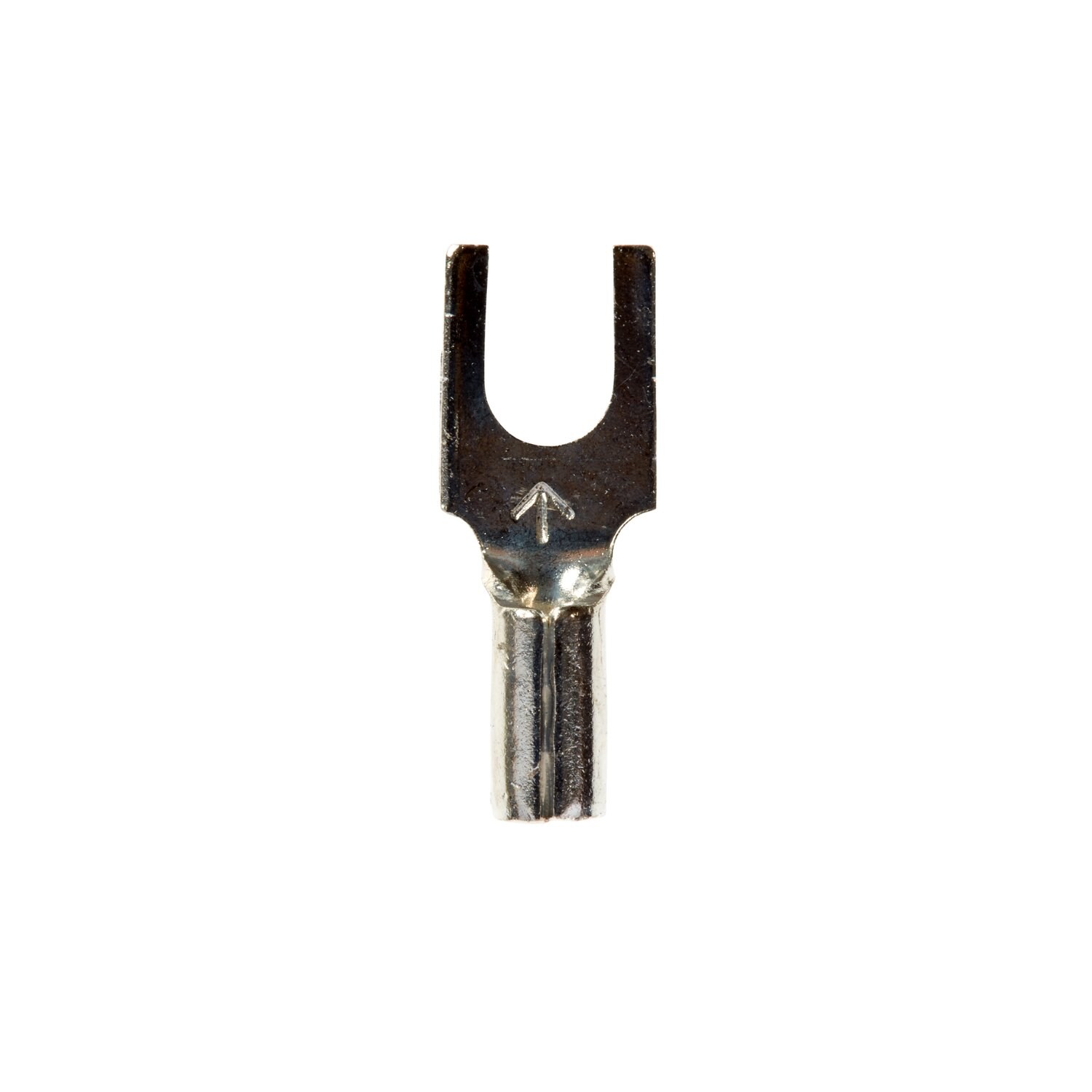 7100163944 - 3M Scotchlok Block Fork, Non-Insulated Butted Seam MU18-6FB/SK, Stud Size 8, suitable for use in a terminal block, 1000/Case