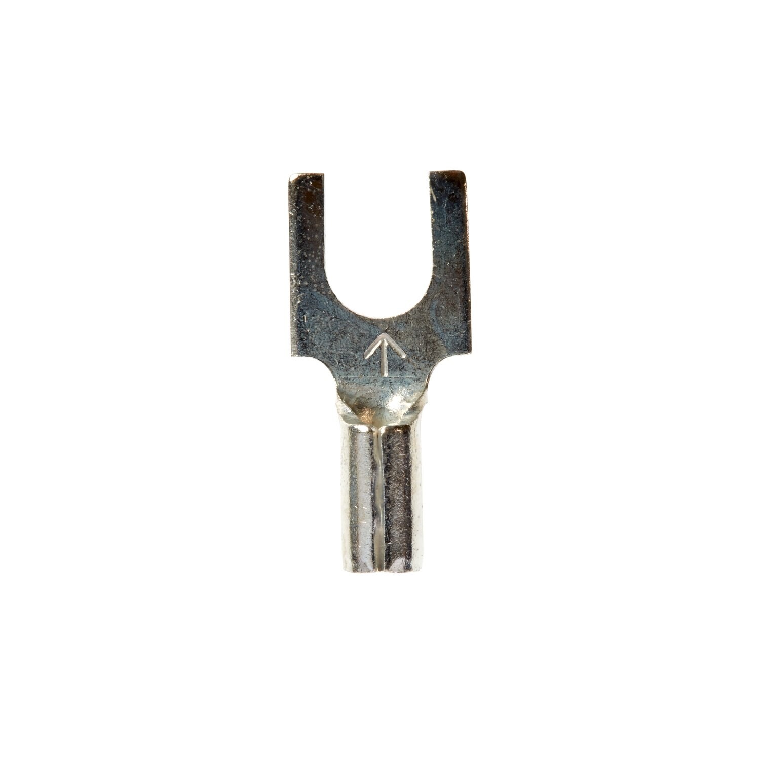 7100163946 - 3M Scotchlok Block Fork, Non-Insulated Butted Seam MU18-8FBK, Stud Size 8, suitable for use in a terminal block, 1000/Case