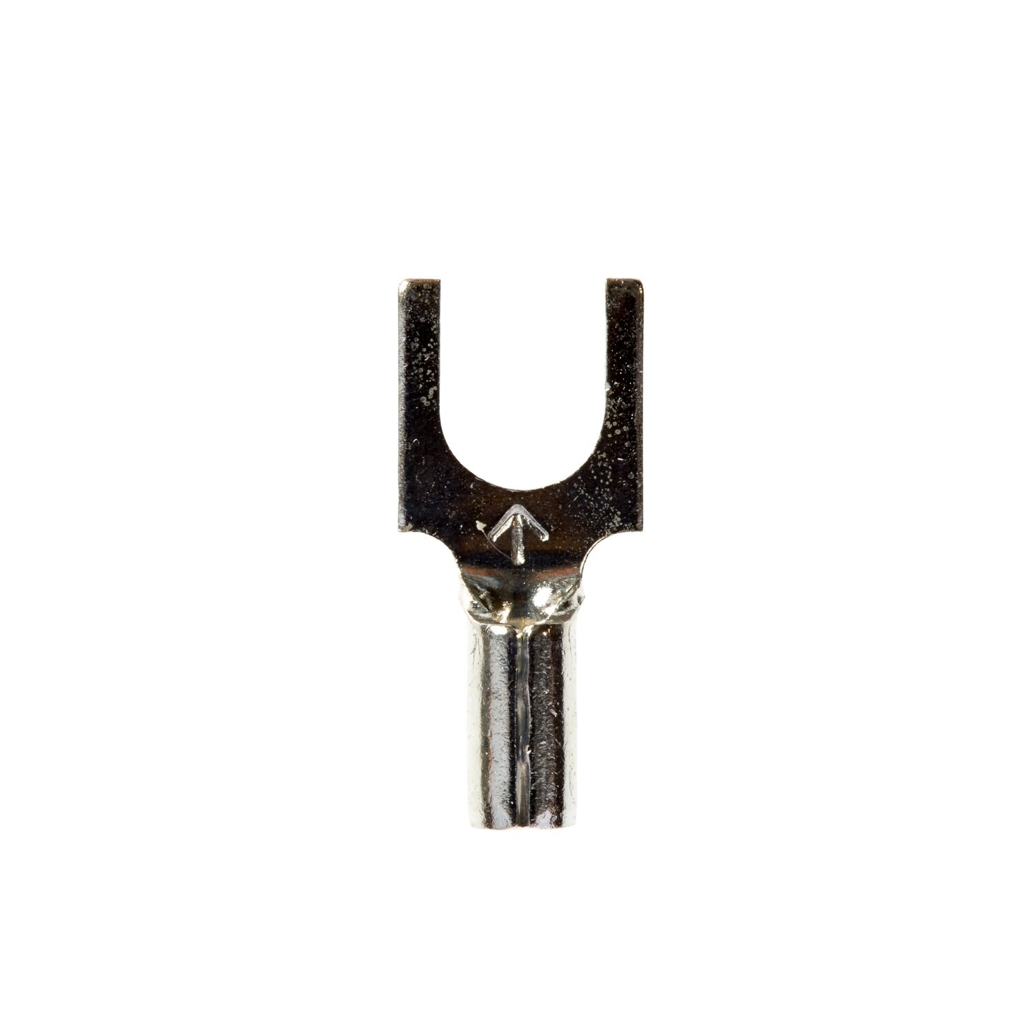 7100163947 - 3M Scotchlok Block Fork, Non-Insulated Butted Seam MU18-10FBK, Stud Size 10, suitable for use in a terminal block, 1000/Case