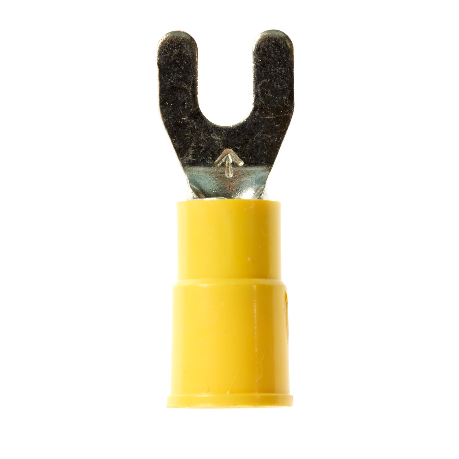 7100165250 - 3M Scotchlok Fork Vinyl Insulated, 50/bottle, MV10-6FX, wider-tongue design for use on free-standing studs, 500/Case