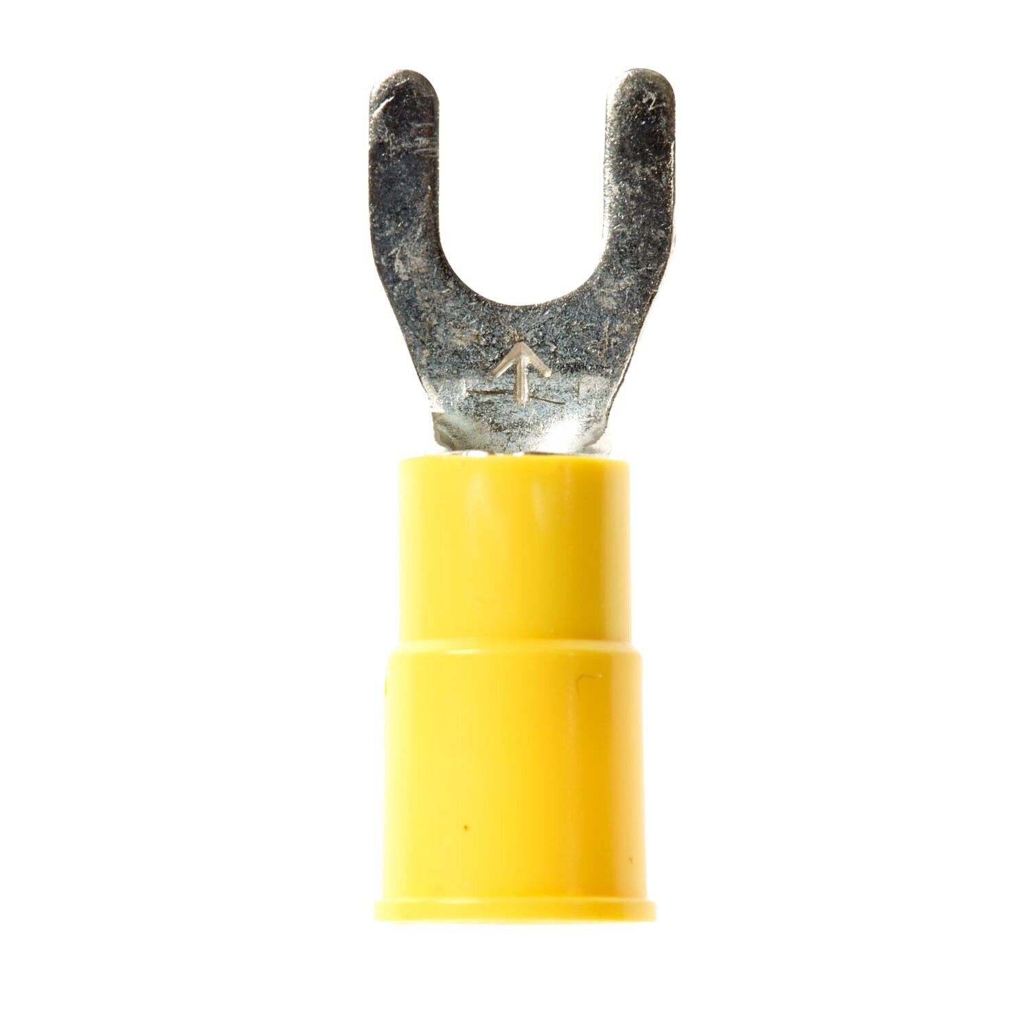 7010351173 - 3M Scotchlok Fork Vinyl Insulated, 50/bottle, MV10-8FX, wider-tongue design for use on free-standing studs, 500/Case