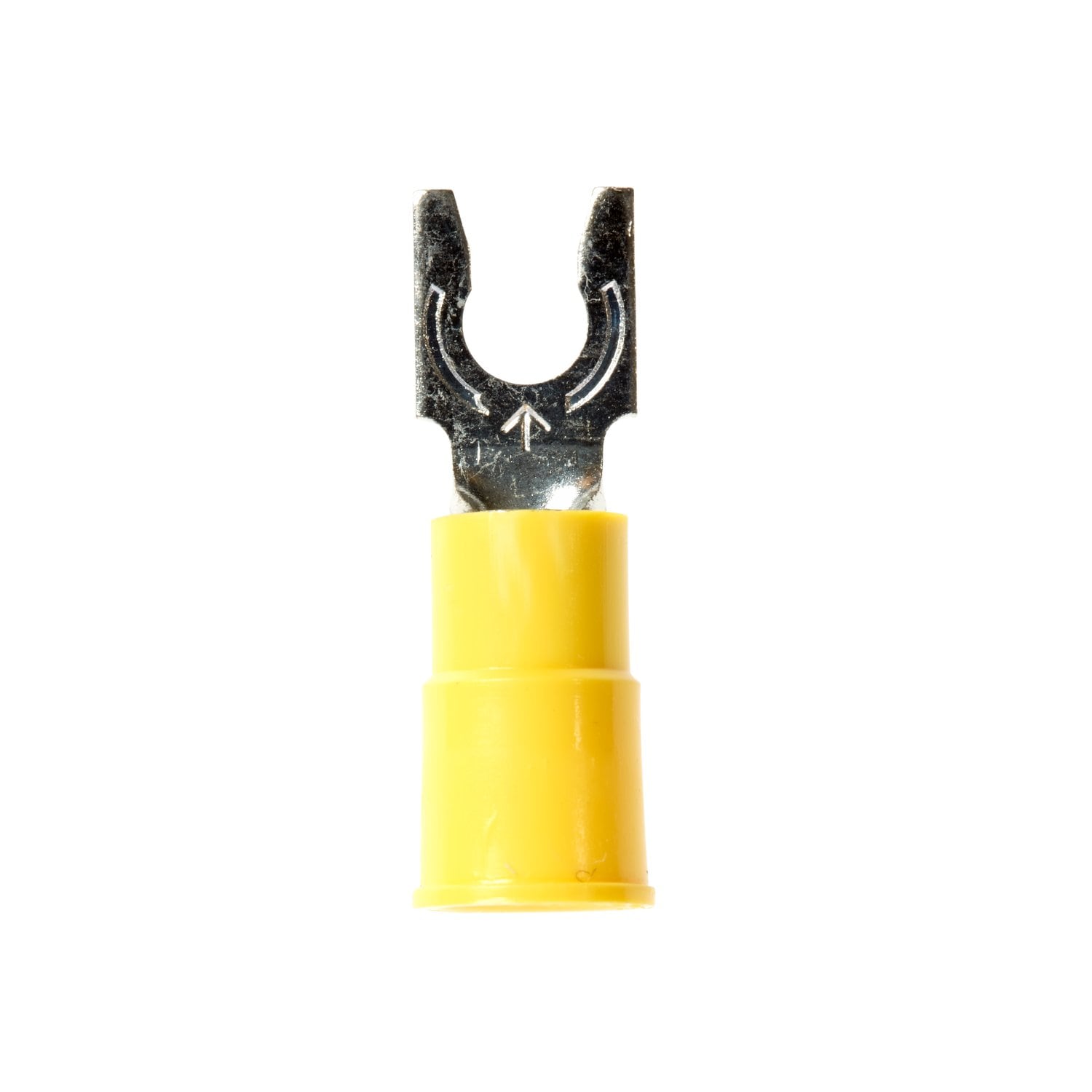 7100164200 - 3M Scotchlok Locking Fork, Vinyl Insulated Brazed Seam MV10-8FLK, Stud Size 8, 500/Case