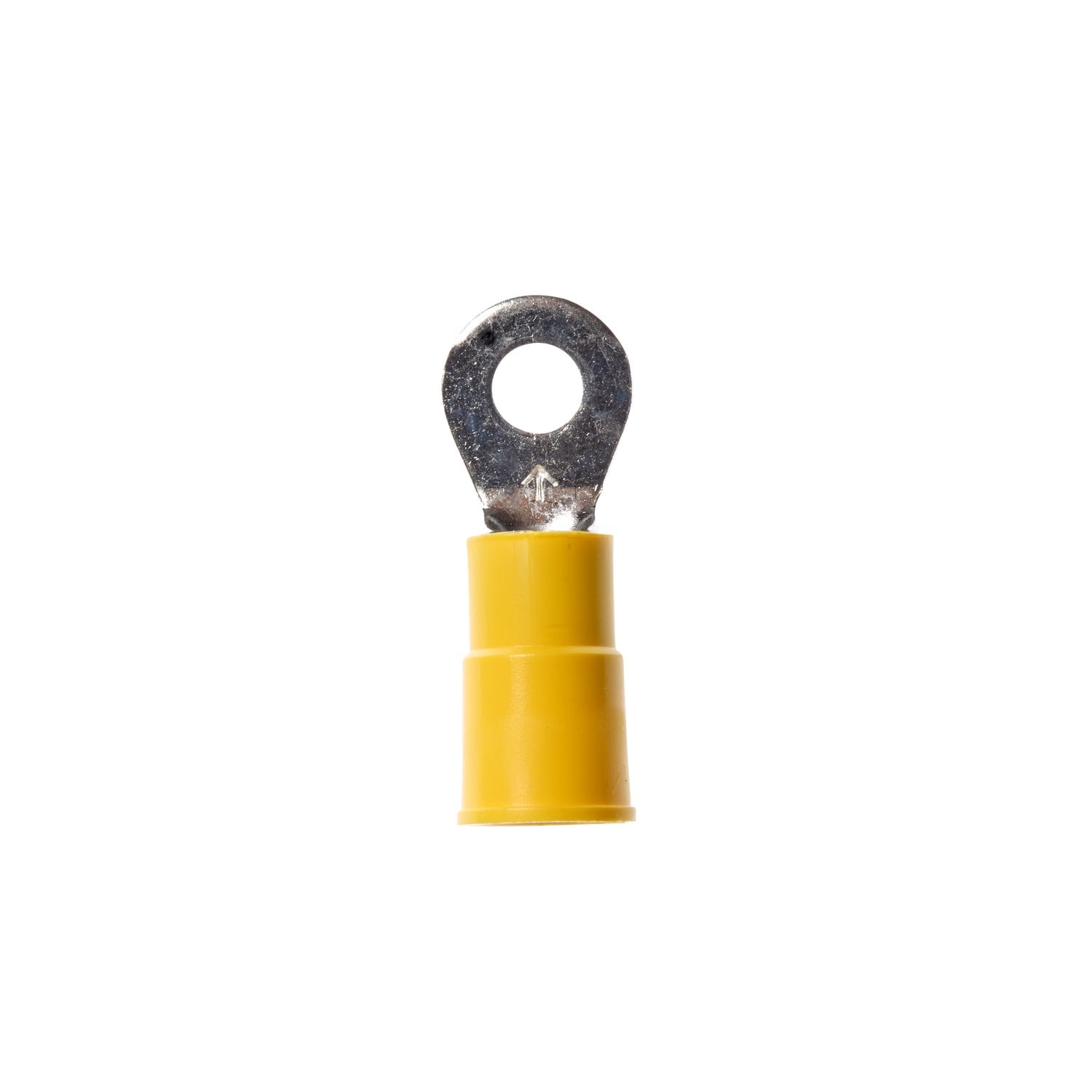 7000133337 - 3M Scotchlok Ring Vinyl Insulated, 50/bottle, MV10-8RX, standard-style ring tongue fits around the stud, 500/Case