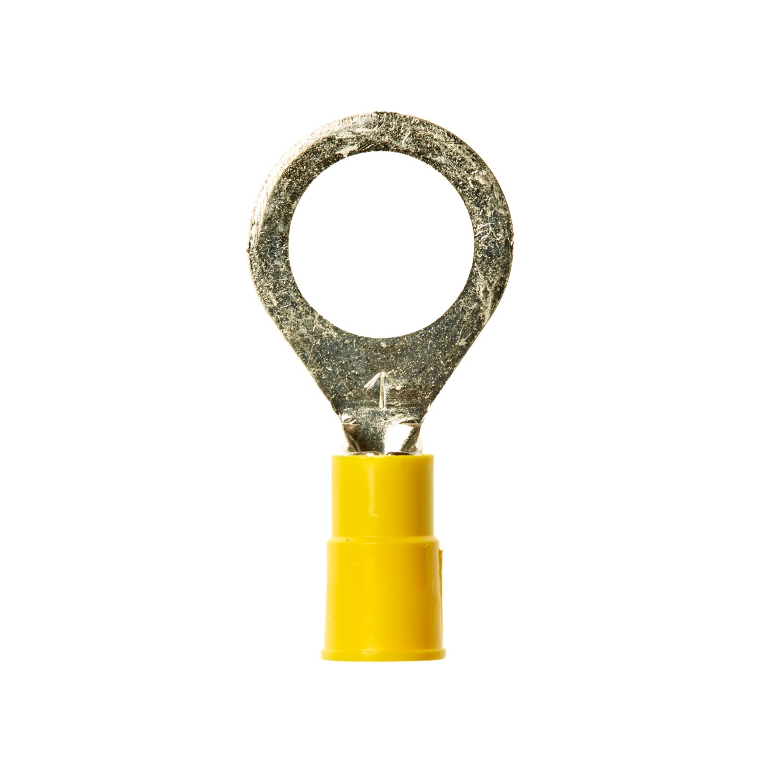 7100163659 - 3M Nylon Insulated with Insulation Grip Ring Tongue Terminal 13-500-NB, standard-style ring tongue fits around the stud