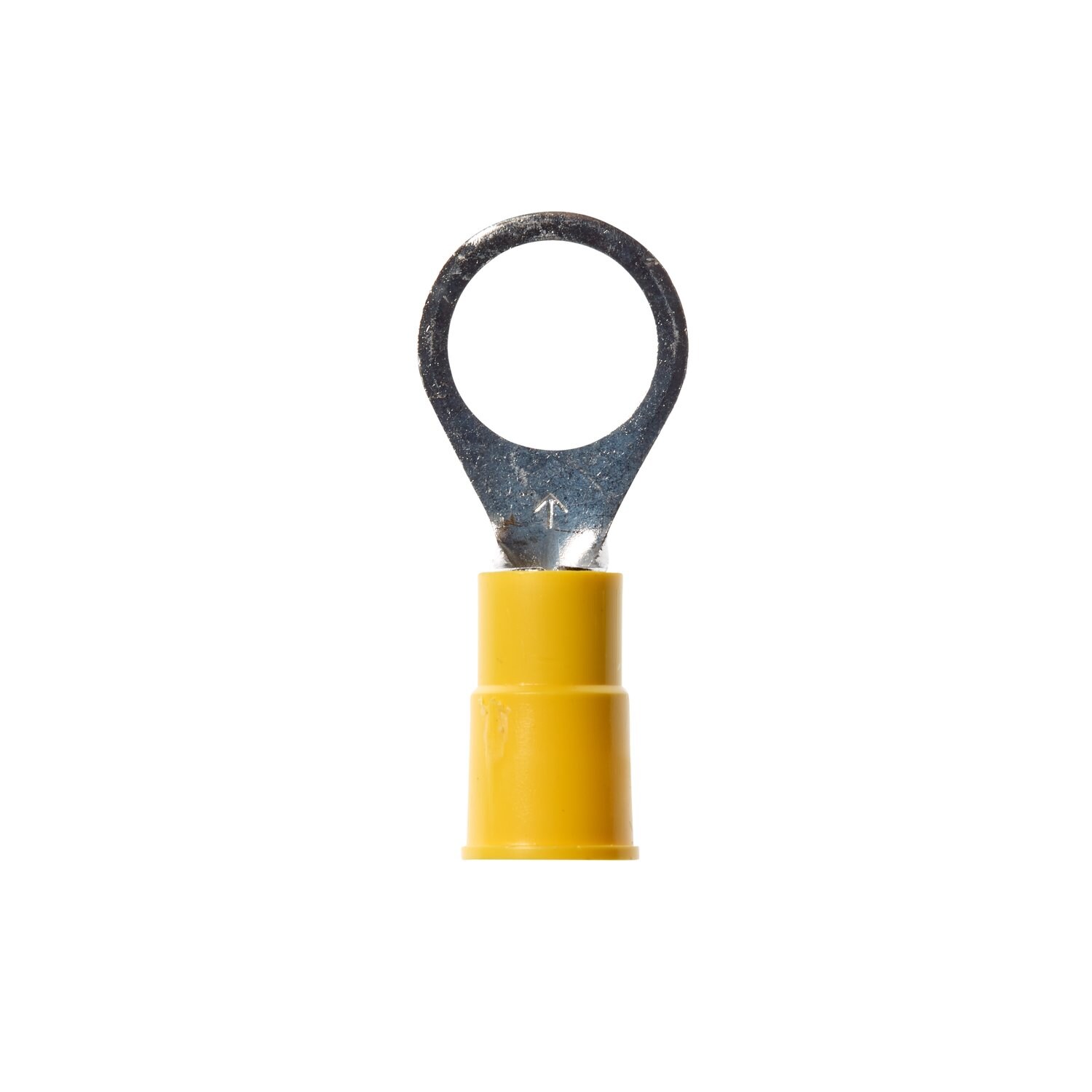 7000133421 - 3M Scotchlok Ring Vinyl Insulated, 50/bottle, MV10-38R/SX, standard-style ring tongue fits around the stud, 500/Case