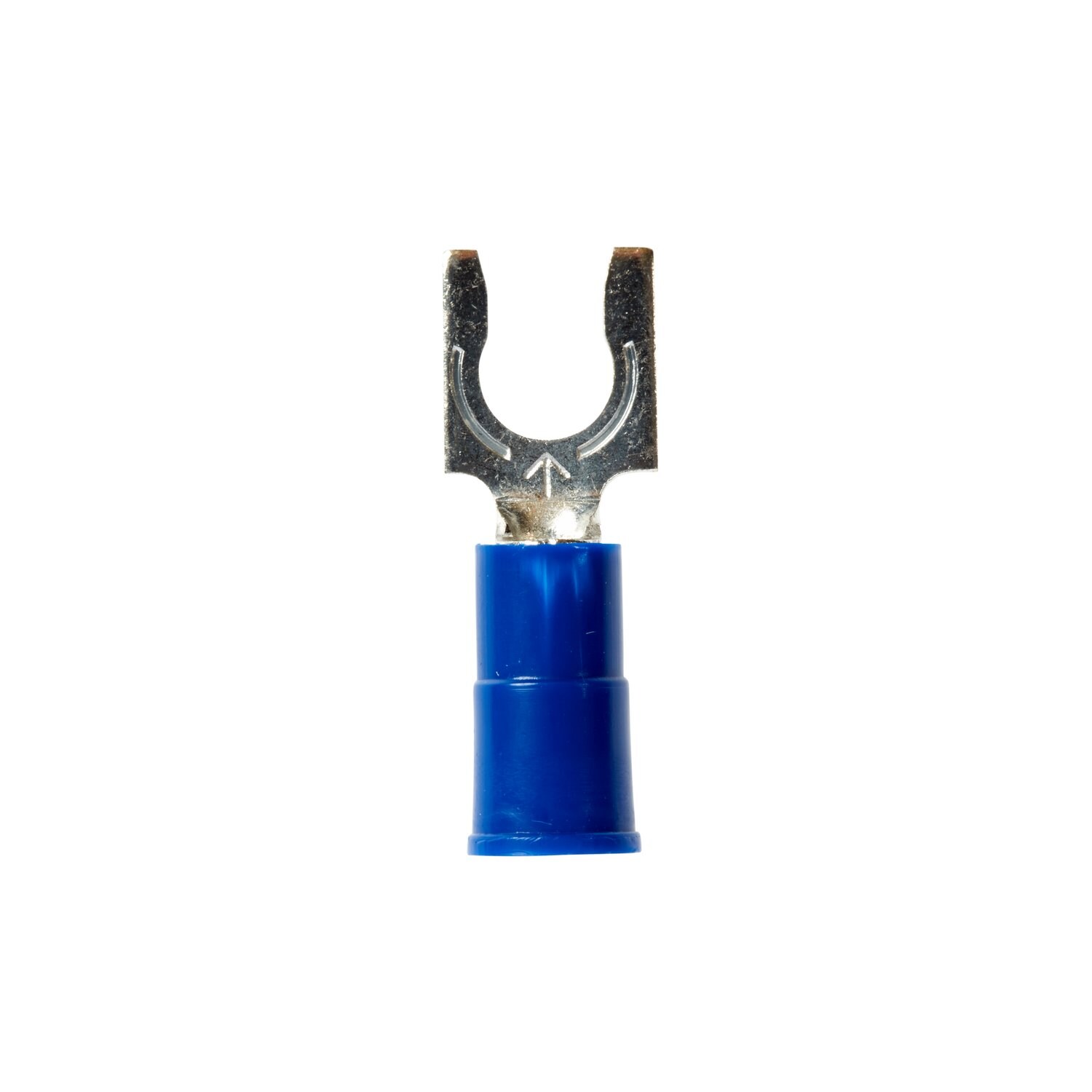 7000133321 - 3M Scotchlok Fork Vinyl Insulated, 100/bottle, MV14-10FX, wider-tongue design for use on free-standing studs, 500/Case