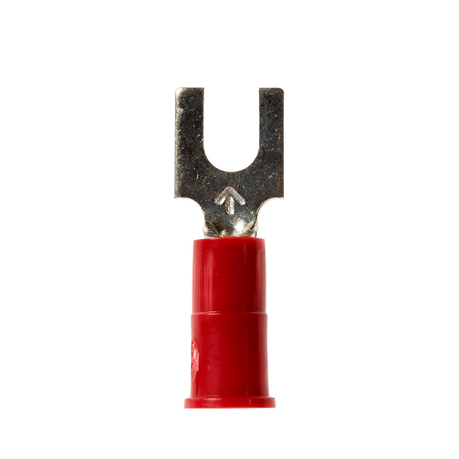 7100165300 - 3M Scotchlok Block Fork Vinyl Insulated, 100/bottle, MV18-6FB/SX, suitable for use in a terminal block, 500/Case