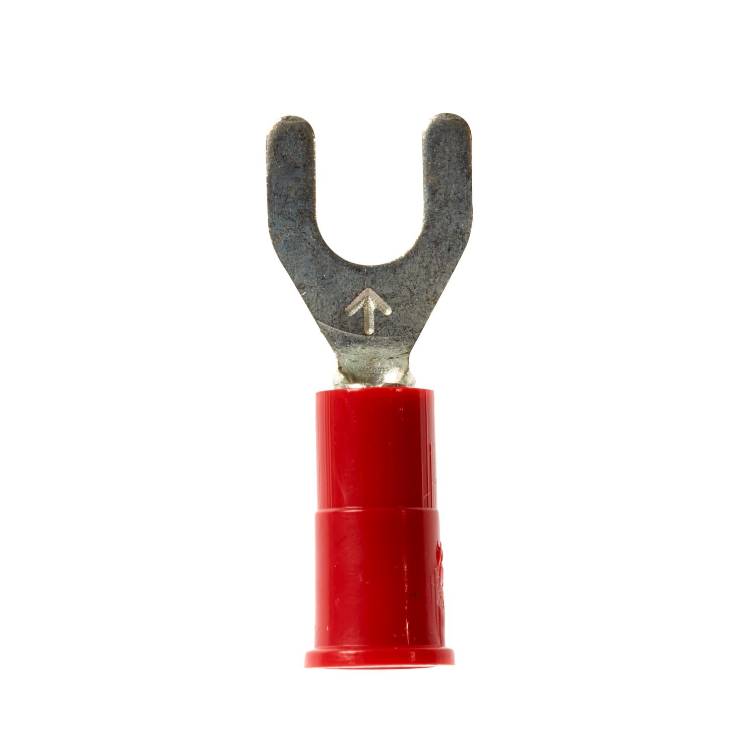 7100165248 - 3M Scotchlok Fork Vinyl Insulated, 100/bottle, MV18-8FX, wider-tongue design for use on free-standing studs, 500/Case