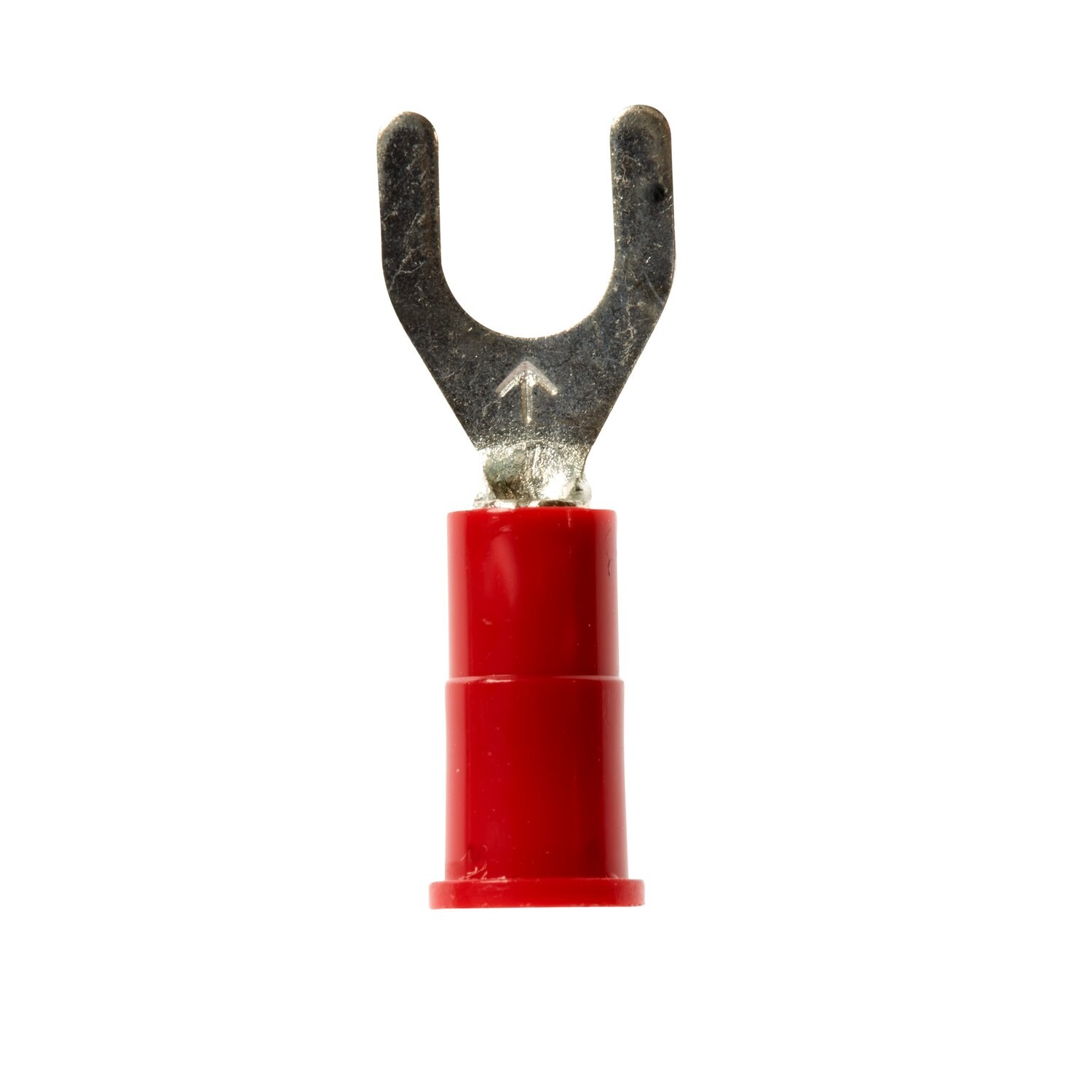 7100098431 - 3M Scotchlok Fork Vinyl Insulated, 100/bottle, MV18-10FX, wider-tongue design for use on free-standing studs, 500/Case