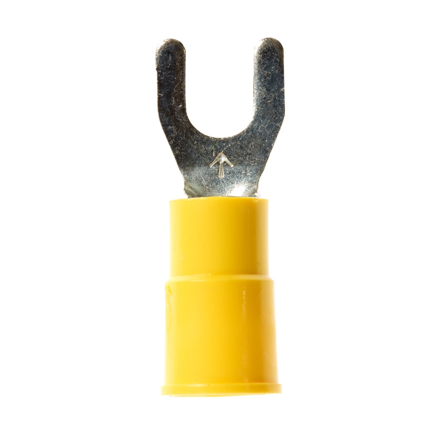 7000132270 - 3M Scotchlok Locking Fork, Vinyl Insulated Butted Seam MVU10-10FLK, Stud Size 10, 500/Case