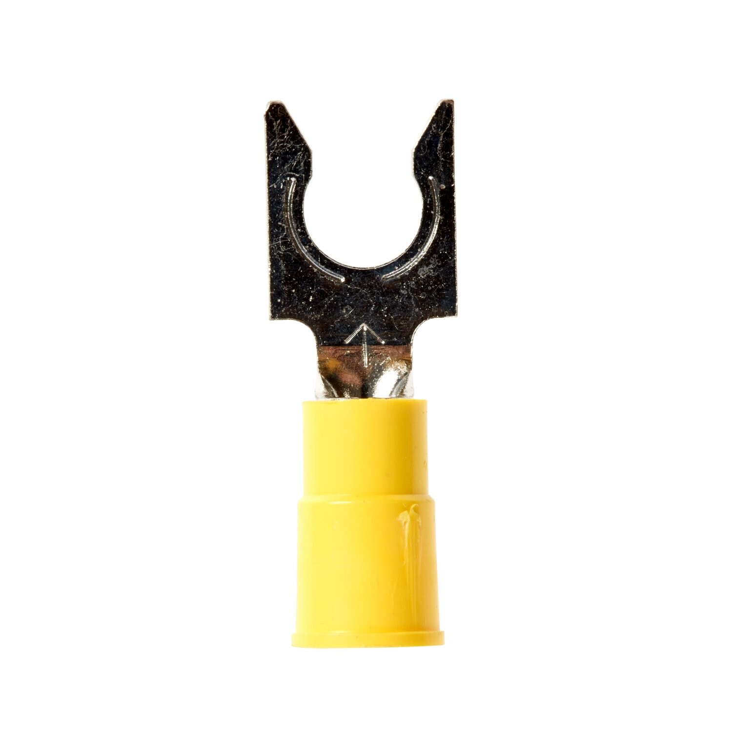 7100164148 - 3M Scotchlok Locking Fork, Vinyl Insulated Butted Seam MVU10-14FLK, Stud Size 1/4, 500/Case