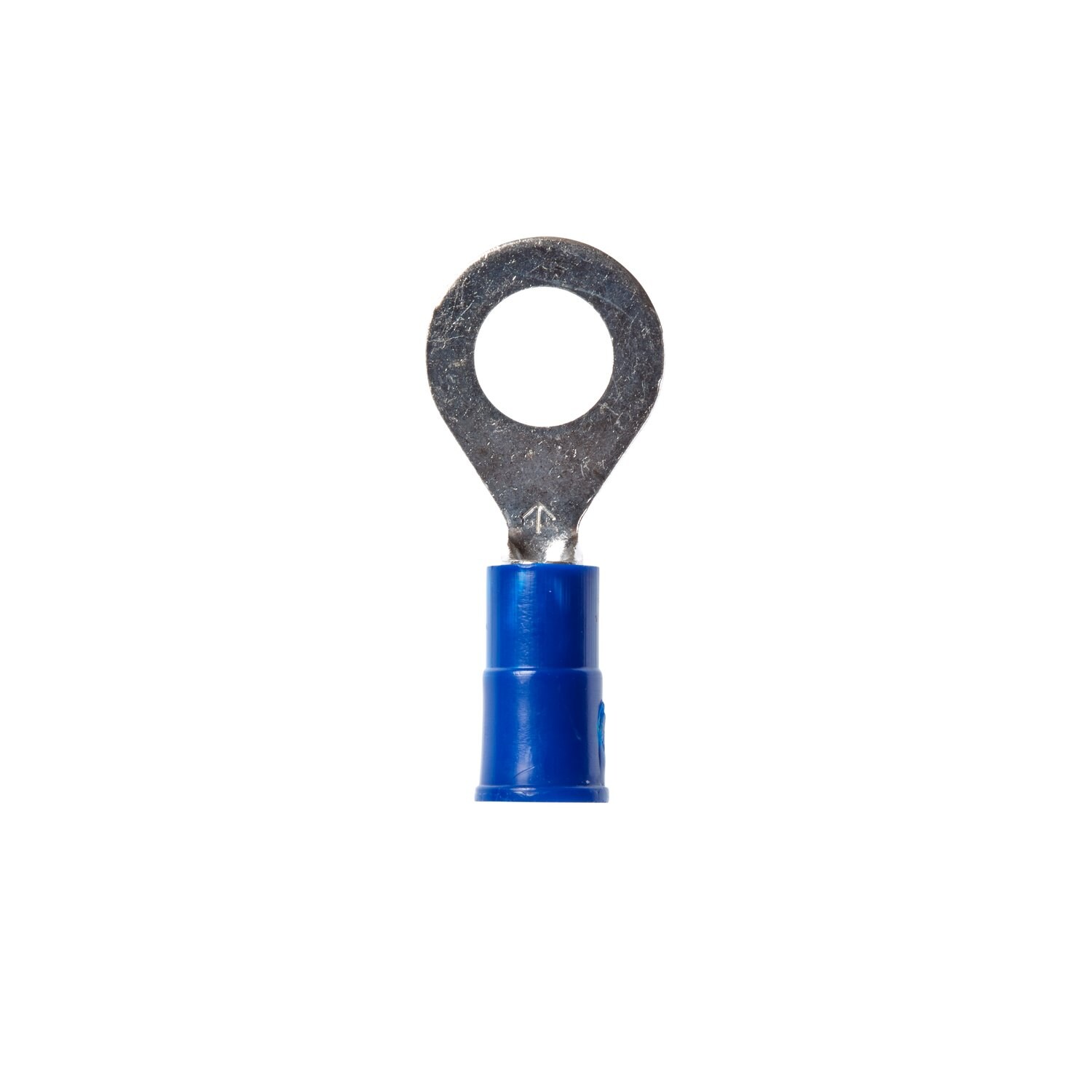 7100165257 - 3M Scotchlok Ring Vinyl Insulated, 100/bottle, MVU14-14R/SX, standard-style ring tongue fits around the stud, 500/Case