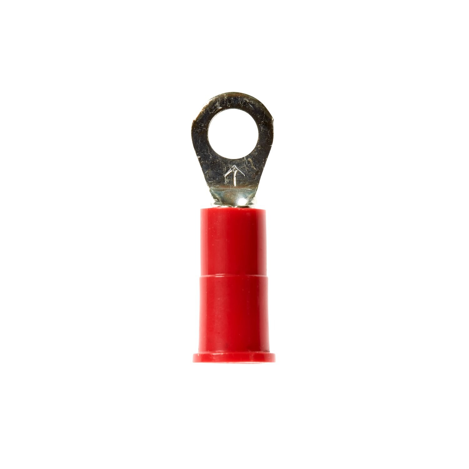 7010304200 - 3M Scotchlok Ring Vinyl Insulated, 100/bottle, MVU18-6R/SX, standard-style ring tongue fits around the stud, 500/Case