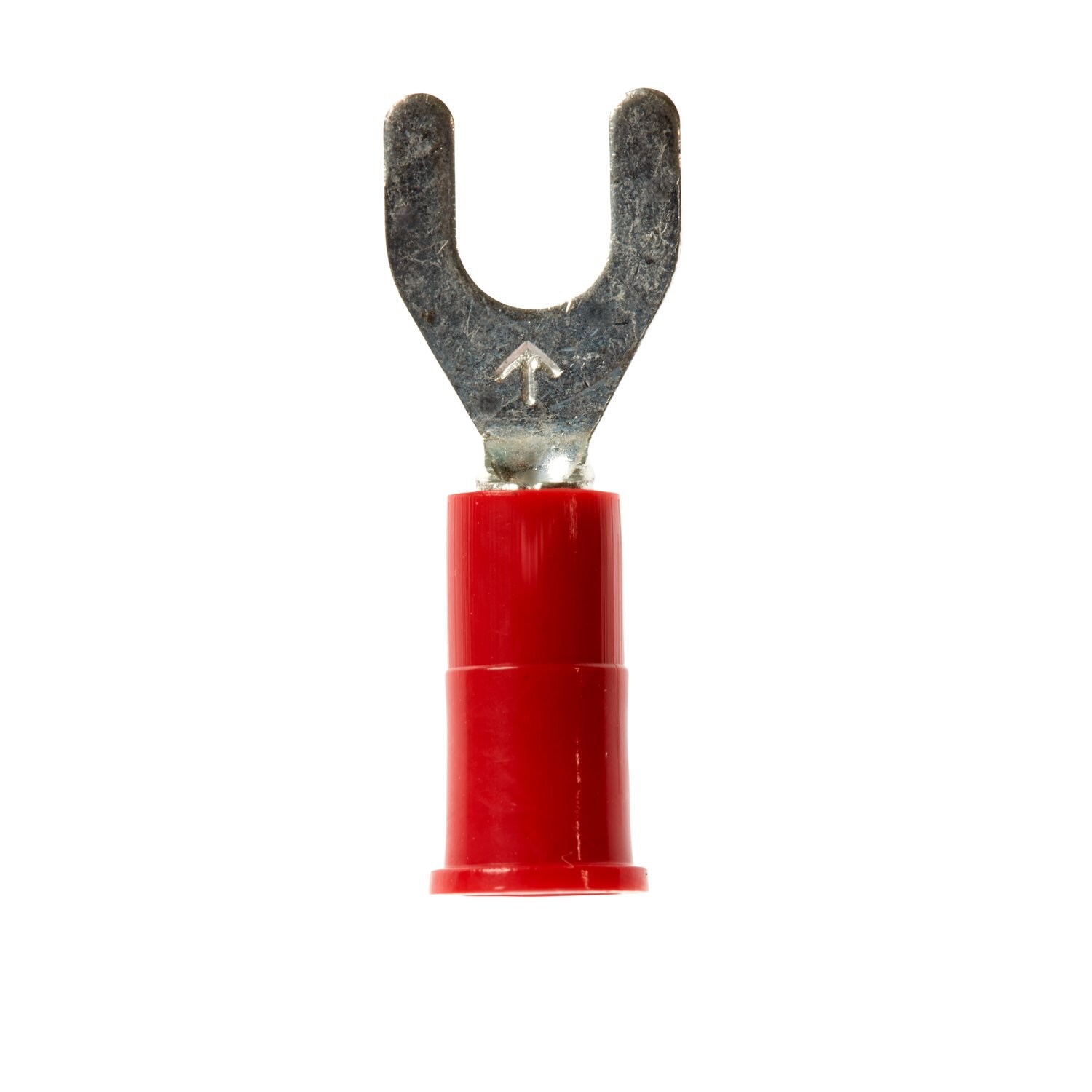 7010291872 - 3M Scotchlok Fork Vinyl Insulated, 100/bottle, MVU18-8FX, wider-tongue design for use on free-standing studs, 500/Case