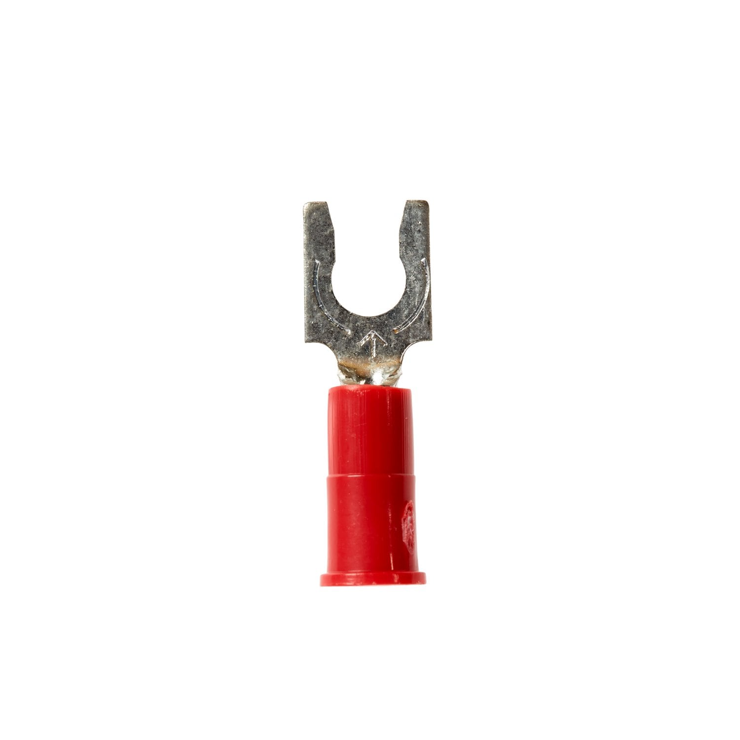 7000148828 - 3M Scotchlok Locking Fork, Vinyl Insulated Butted Seam MVU18-8FLK, Stud Size 8, 1000/Case