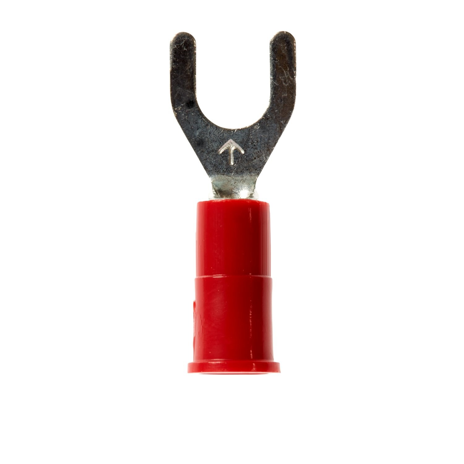 7010398236 - 3M Scotchlok Fork Vinyl Insulated, 100/bottle, MVU18-10FX, wider-tongue design for use on free-standing studs, 500/Case
