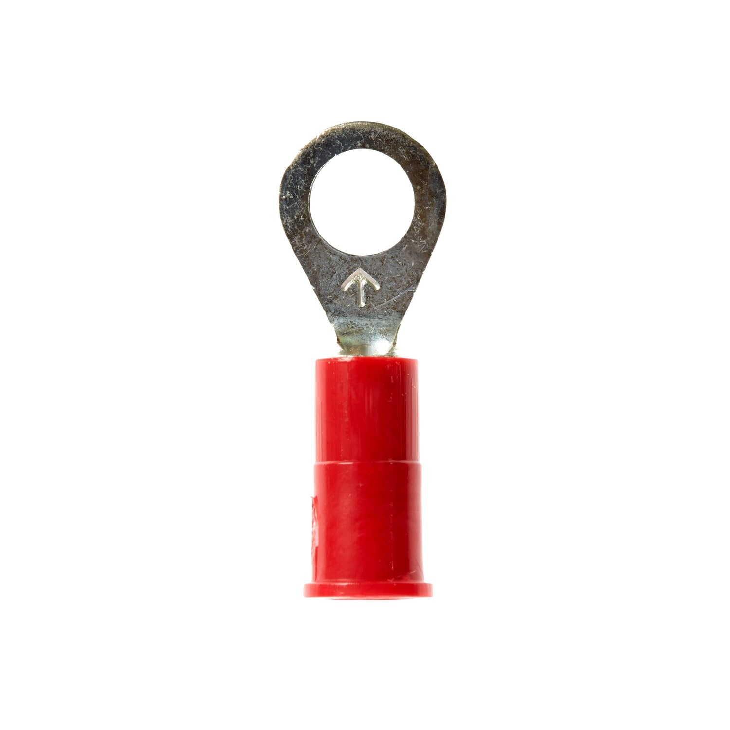 7010351289 - 3M Scotchlok Ring Vinyl Insulated, 100/bottle, MVU18-10RX, standard-style ring tongue fits around the stud, 500/Case