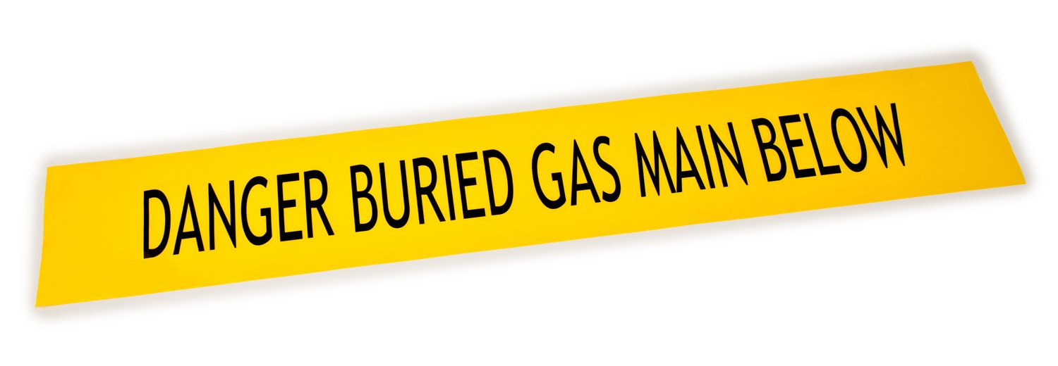 7100180566 - 3M Electronic Marking System (EMS) Caution Tape 7655, Gas, 400 m Roll, 1 Roll/Case