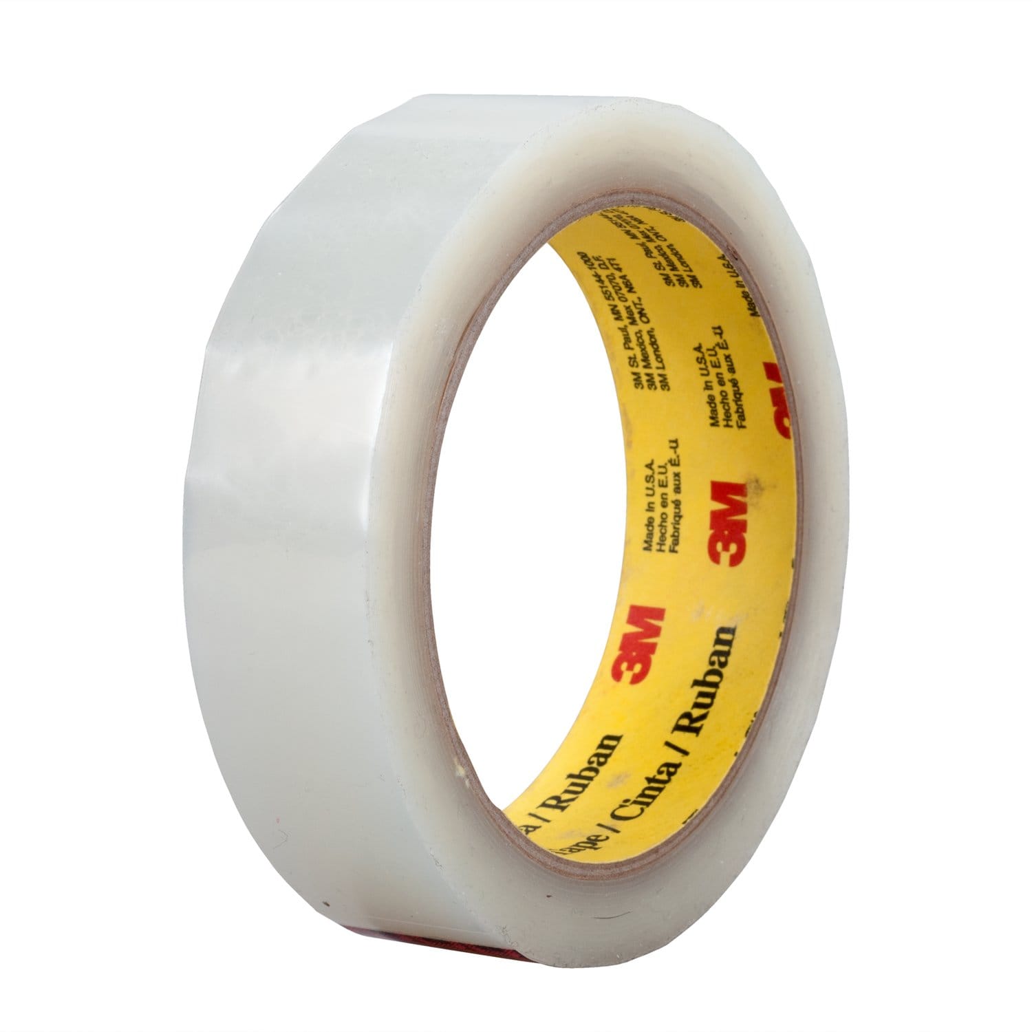 7010374180 - Scotch Polyester Film Tape 856, Transparent, 1/2 in x 72 yd, 72 Rolls/Case