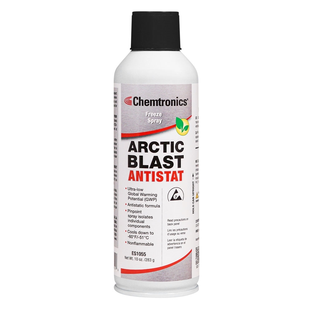 ES1055 - CHEMTRONICS ARCTIC BLAST ANTISTAT FREEZE SPRAY 10OZ