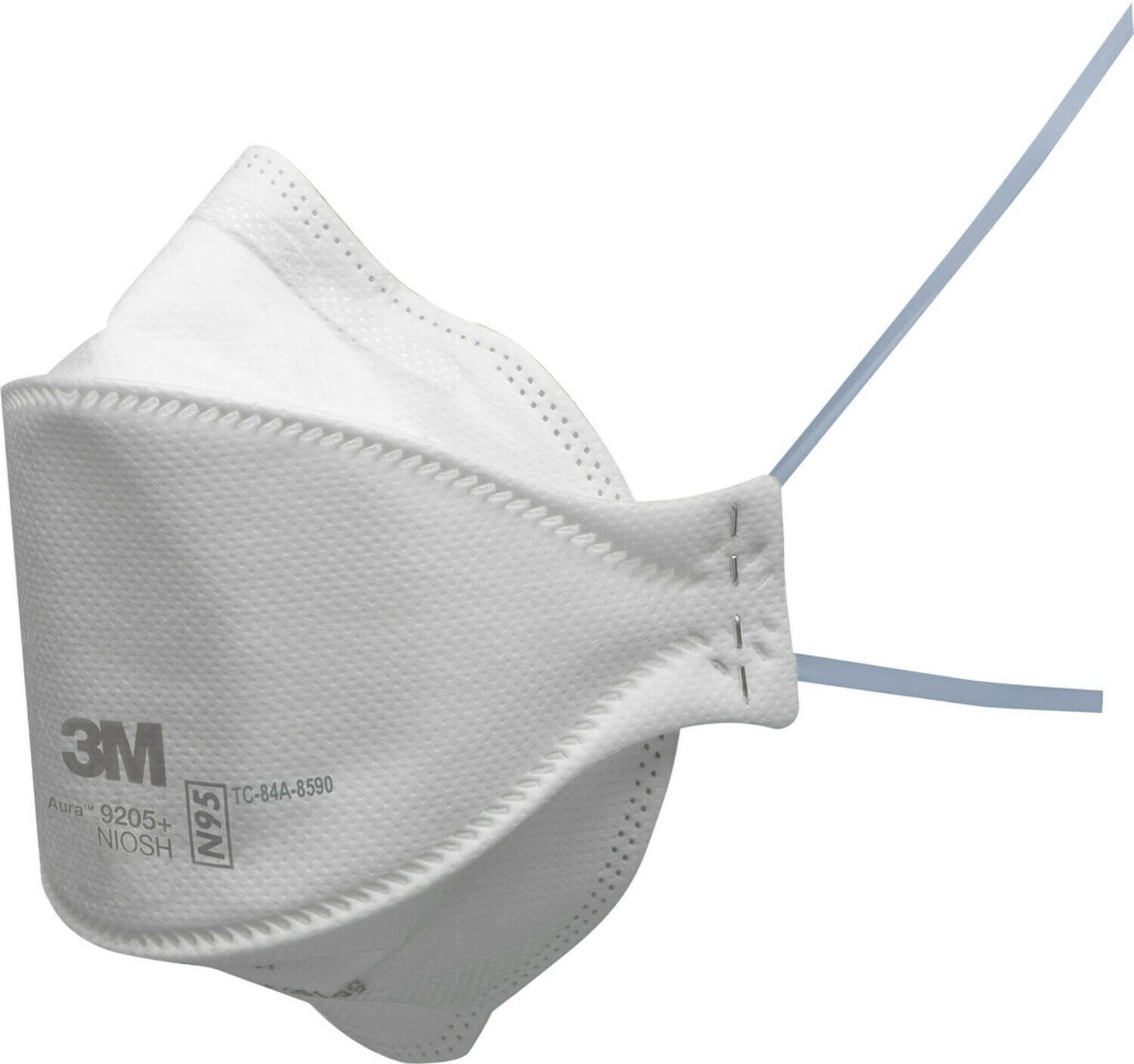 7100232219 - 3M Aura Particulate Respirator 9205+, N95, 240 ea/Case