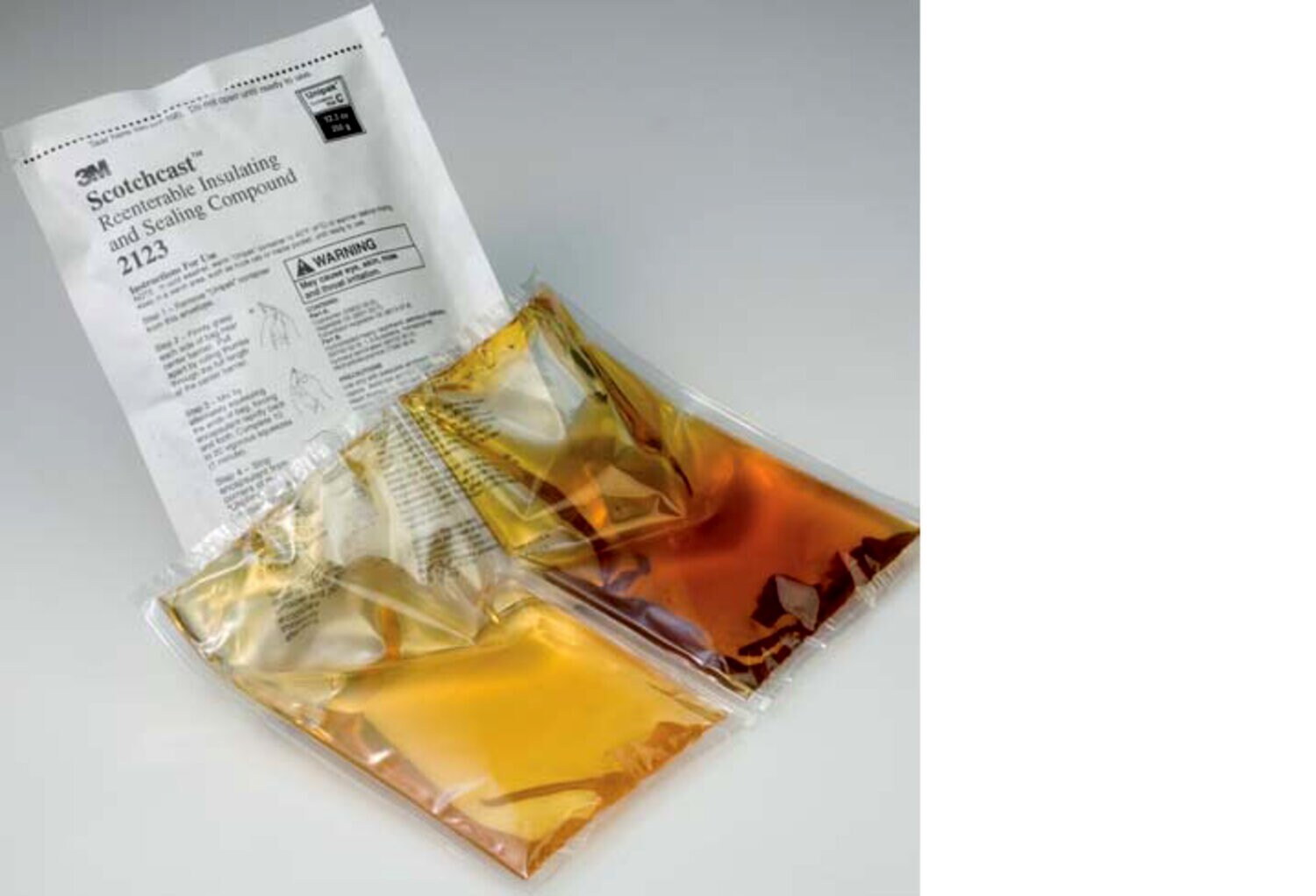 7100179833 - 3M Scotchcast Reenterable Electrical Insulating Resin 2123D (21.2 oz)
Size E, 10/Case