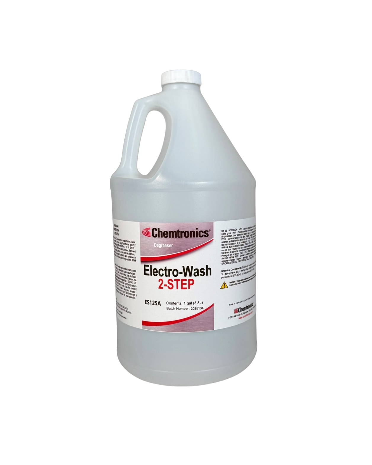 ES125A - CHEMTRONICS ELECTRO WASH TWO STEP DEGREASER 3.7LT