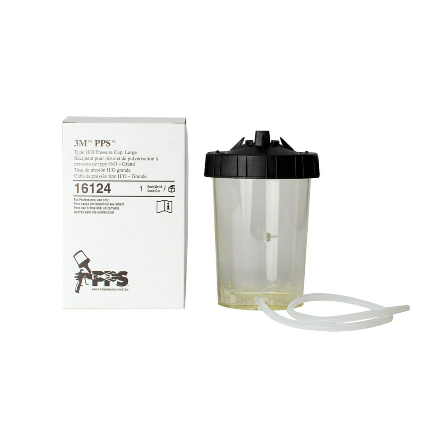7000119668 - 3M PPS Type H/O Pressure Cup, 16124, Large (28 fl oz, 828 mL), 1 per box, 2 per case