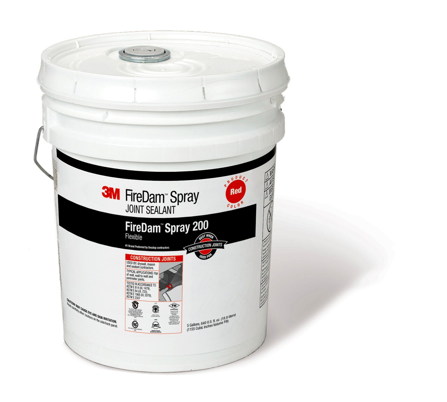 7000026567 - 3M FireDam Spray 200, Red, 5 Gallon (Pail), 1 Each/Drum