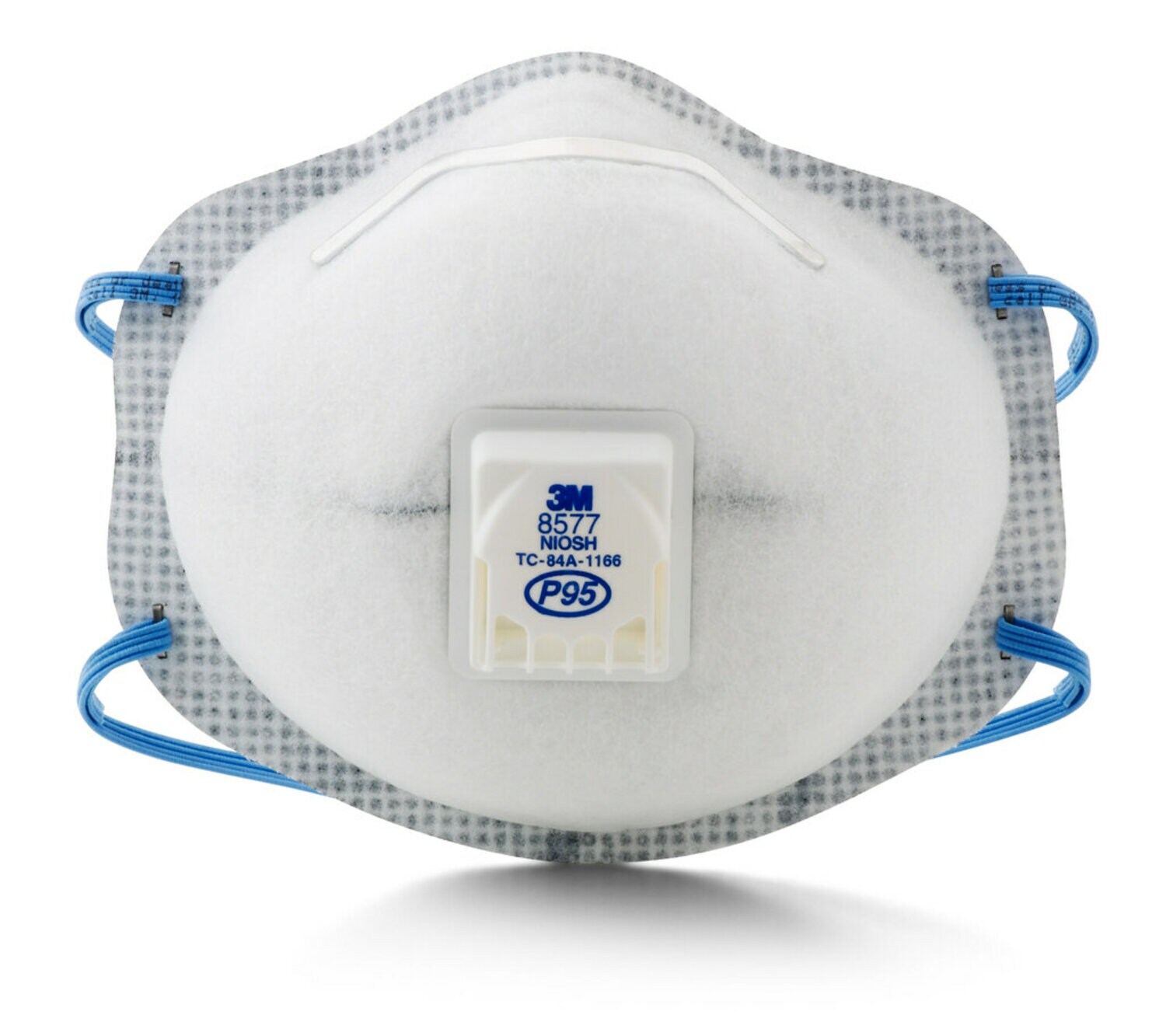 7000002062 - 3M Particulate Respirator 8577, P95, with Nuisance Level Organic Vapor Relief 80 EA/Case