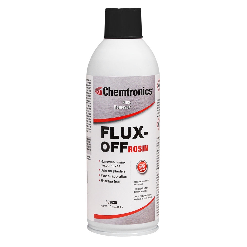 ES1035 - CHEMTRONICS FLUX OFF ROSIN FAST DRYING ROSIN FLUX REMOVER 10OZ