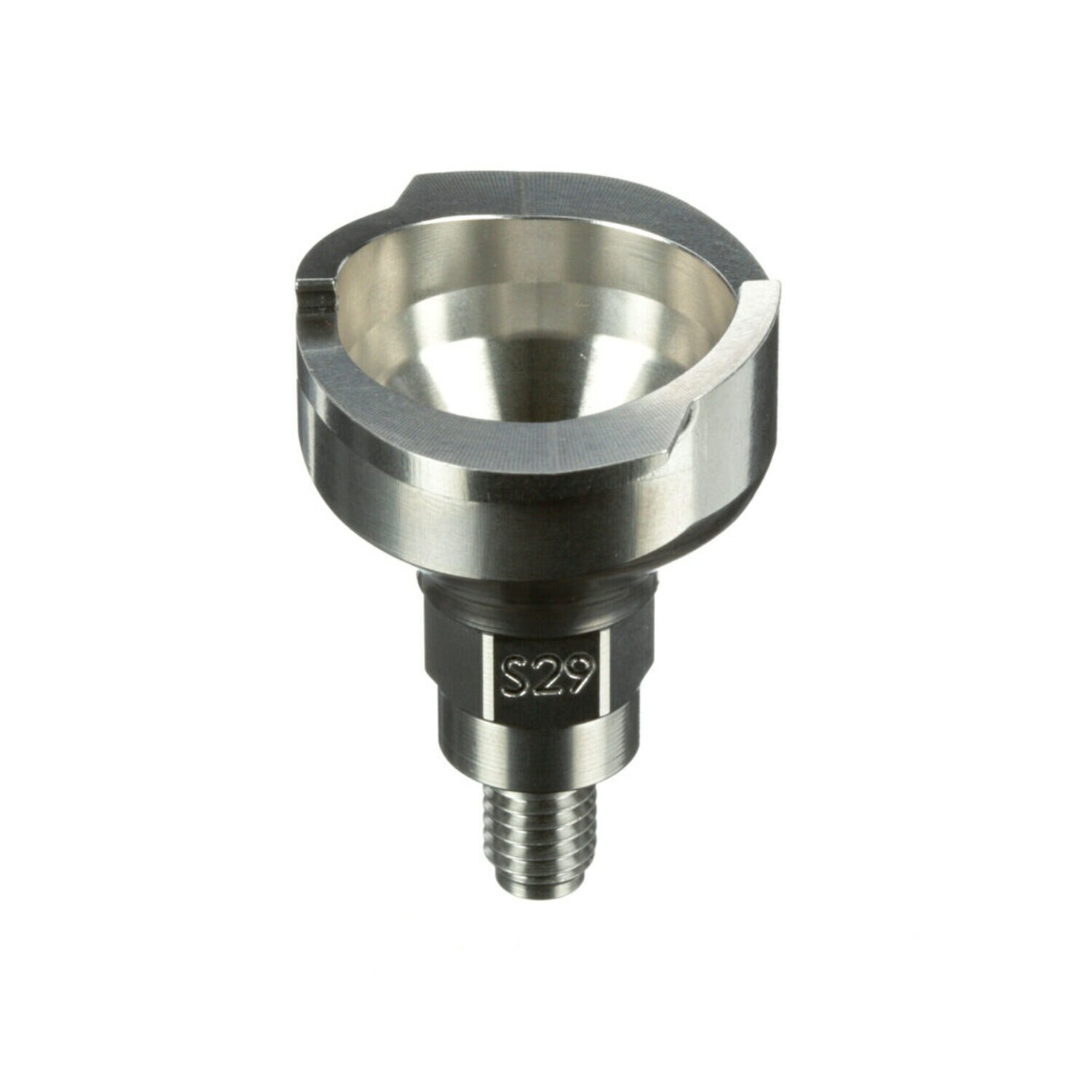 7100135955 - 3M PPS Series 2.0 Adapter, 26125, Type S29, 8 mm Male, 1.25 mm Thread, 4 per case