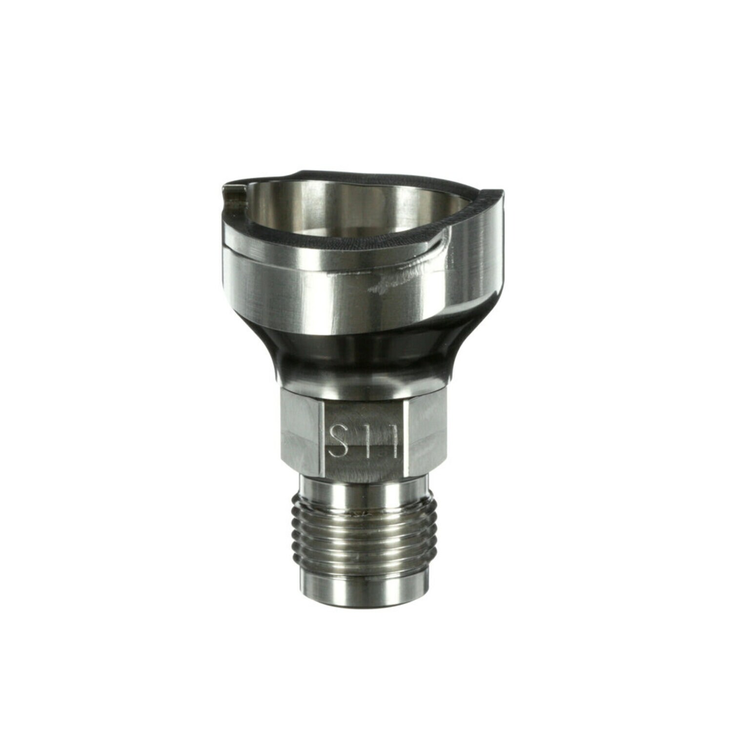 7100135942 - 3M PPS Series 2.0 Adapter, 26018, Type S11, 3/8 Male, 18 Thread NPS, 4 per case