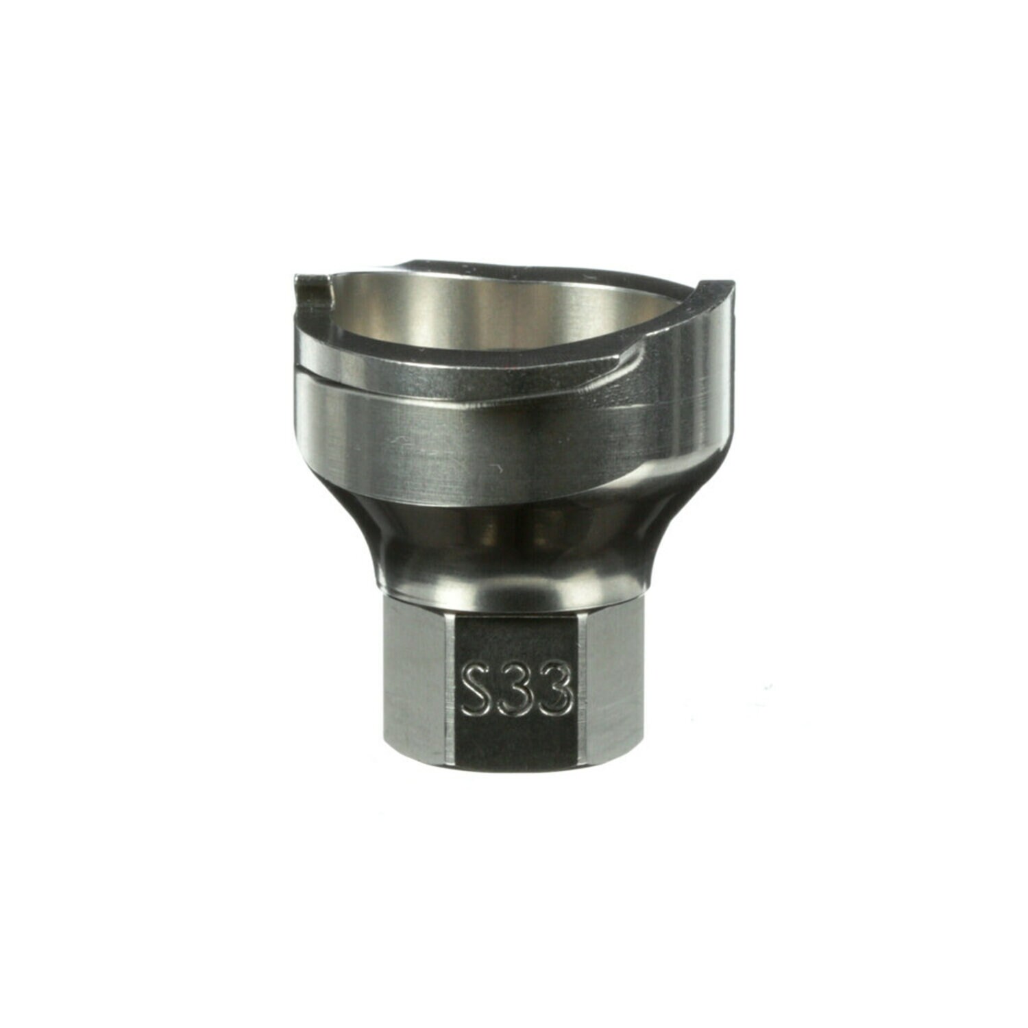 7100135950 - 3M PPS Series 2.0 Adapter, 26128, Type S33, 1/8 Female, 27 Thread NPT, 4 per case