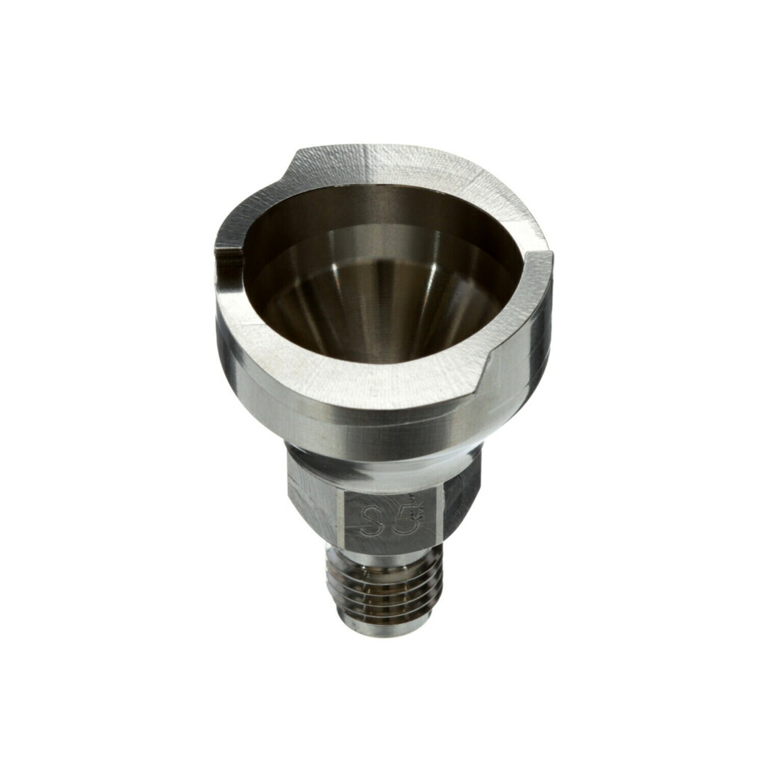 7100135831 - 3M PPS Series 2.0 Adapter, 26006, Type S5, 12 mm Male, 1.5 mm Thread, 4 per case