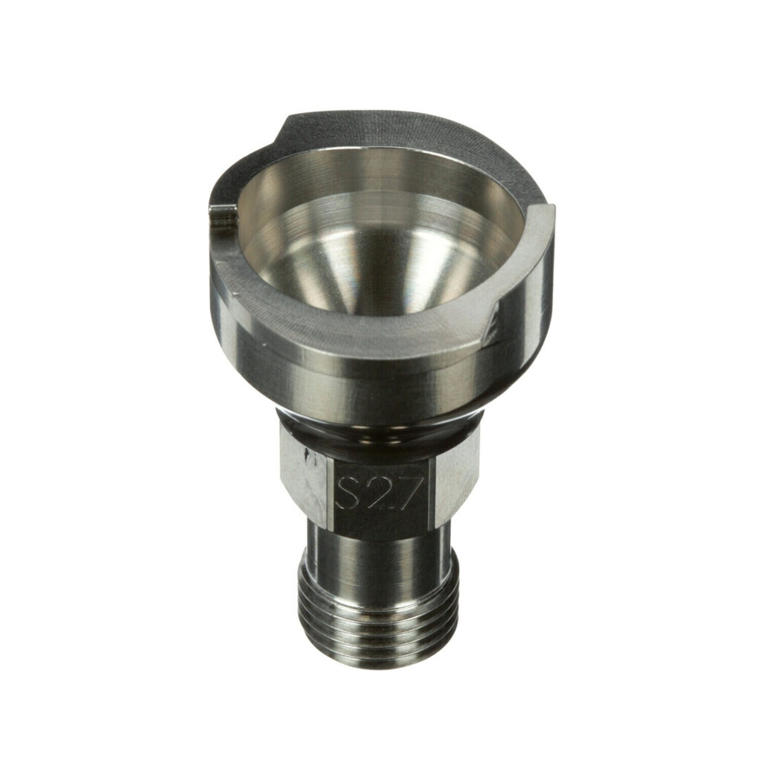 7100135925 - 3M PPS Series 2.0 Adapter, 26119, Type S27, 16 mm Male, 1.5 mm Thread, 4 per case
