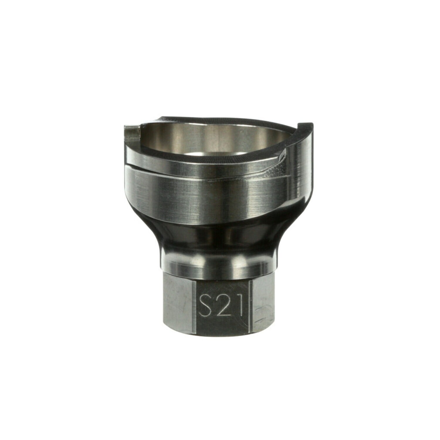 7100135829 - 3M PPS Series 2.0 Adapter, 26105, Type S21, 14 mm Female, 1.0 mm Thread, 4 per case