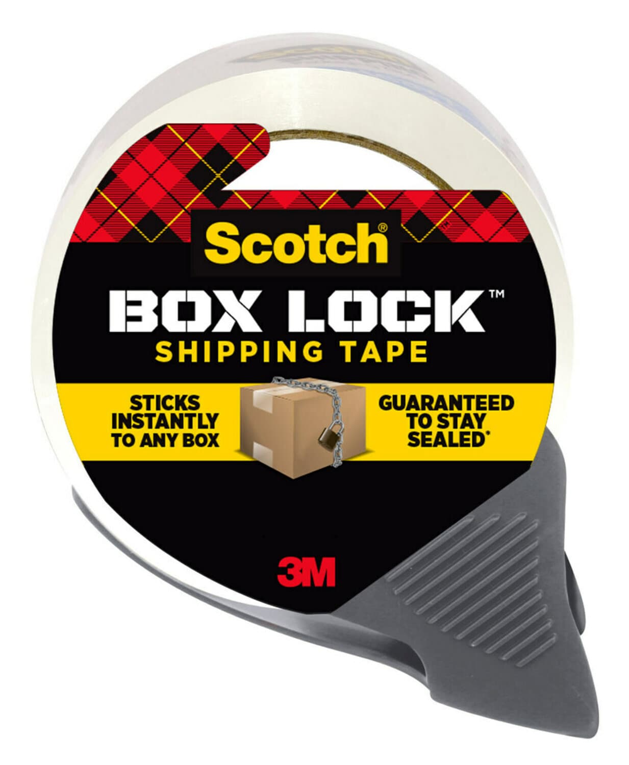 7100252882 - Scotch Shipping Packaging Tape 3950-RD-12GC, 1.88 in x 54.6 yd (48 mm x 50 m)