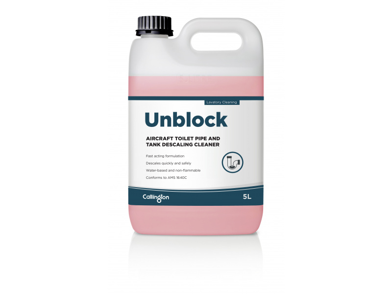  - CALLINGTON UNBLOCK - AIRCRAFT TOILET DESCALING CLEANER -