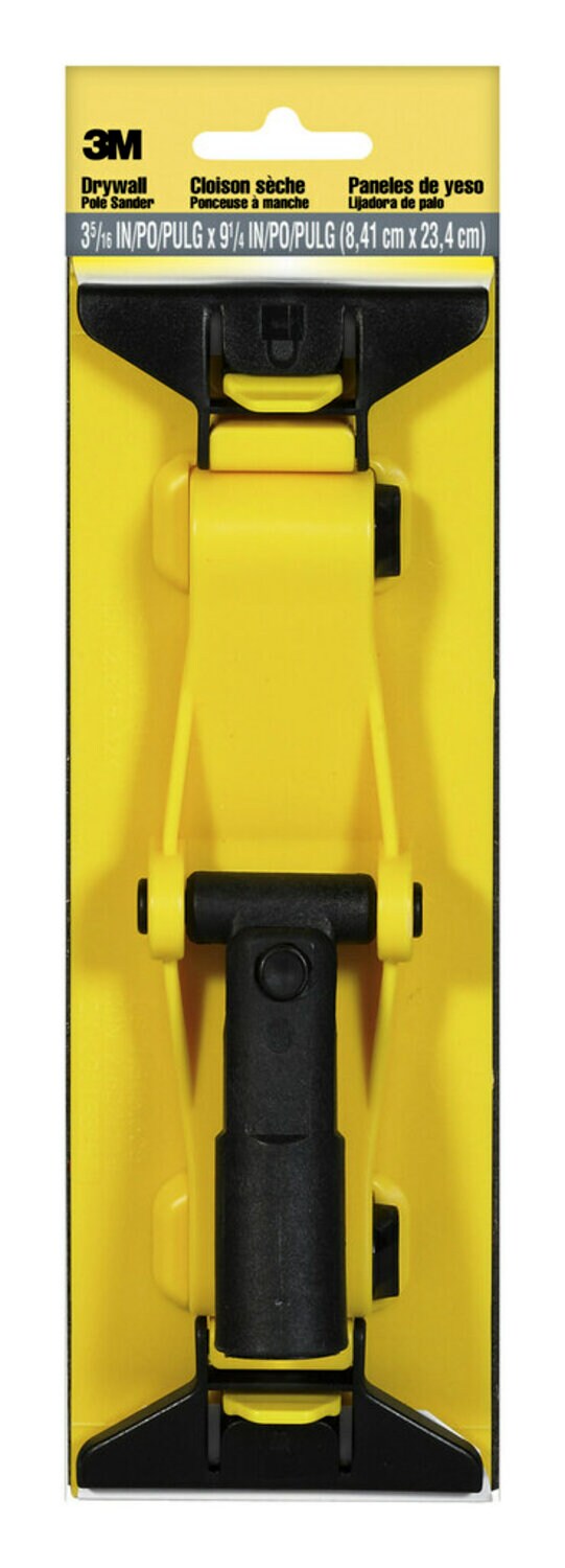 7010332448 - 3M Drywall Quick Clip Pole Sander DRPS-0010, 3 5/16 in x 9 1/4 in, 4 EA/CV