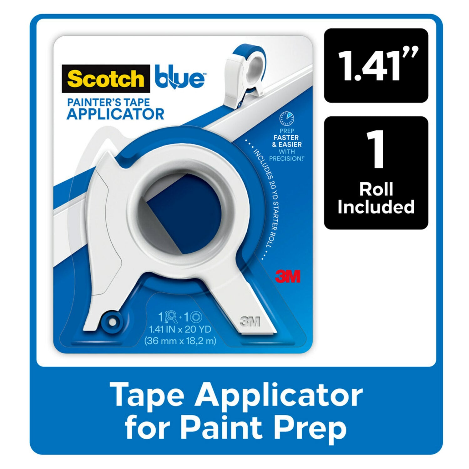 7100190160 - ScotchBlue Painter's Tape Applicator TA3-SB