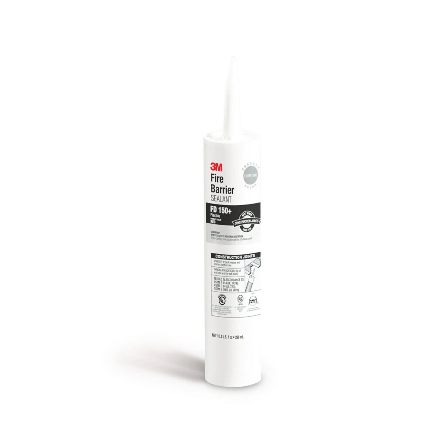 7000059422 - 3M Fire Barrier Sealant FD 150+, Limestone, 10.1 fl oz Cartridge, 12/Case